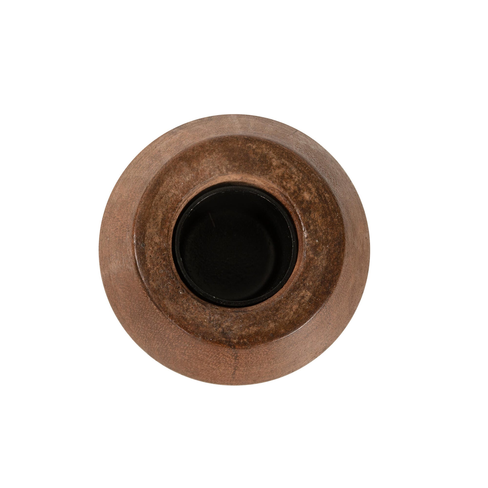 Howard Elliott Timber Candle Holder, , large