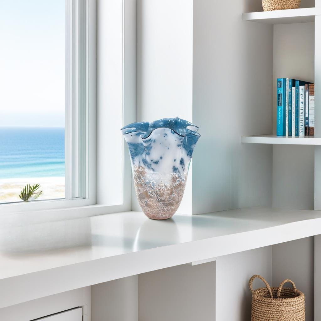 Howard Elliott The Baltic Small Vase, , rollover