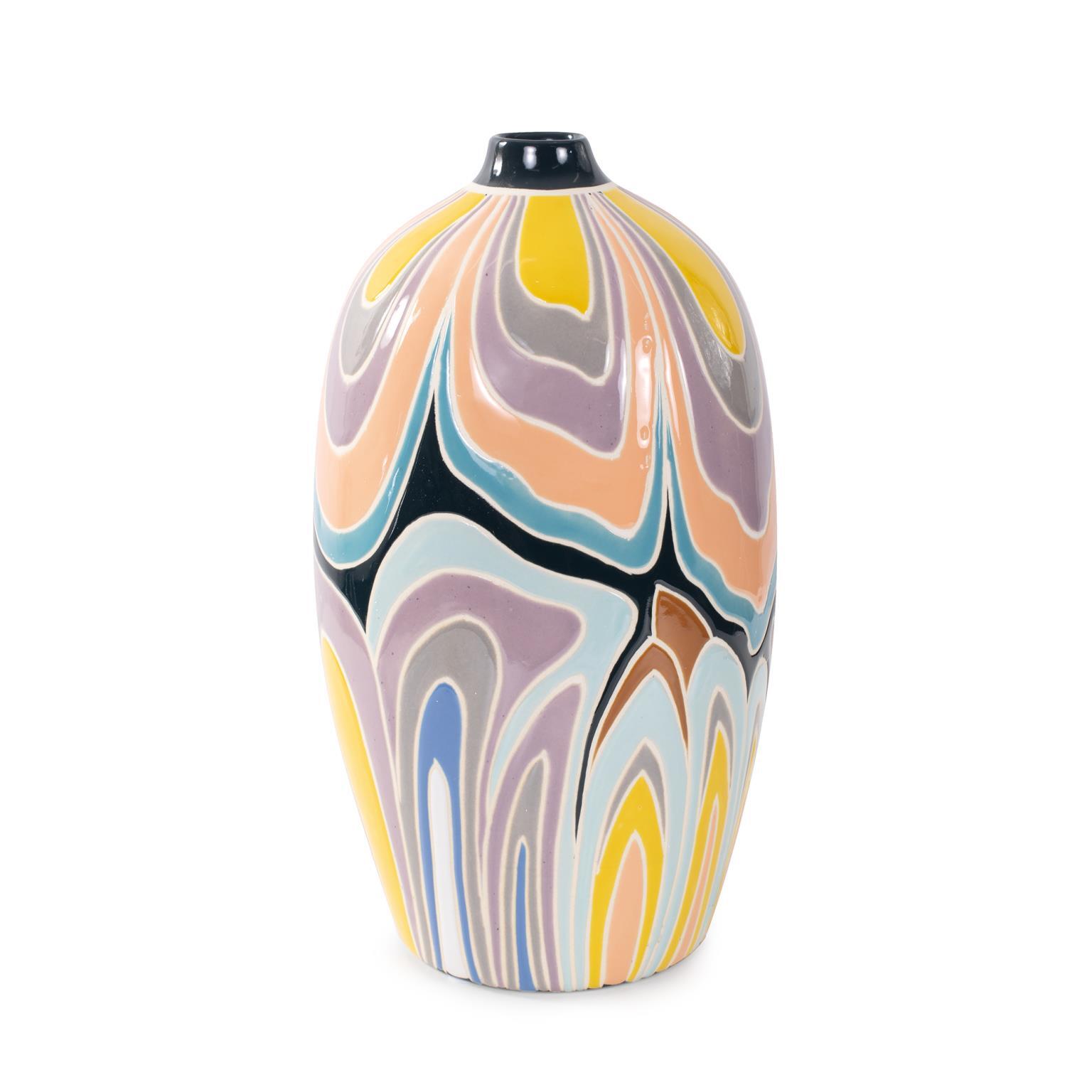 Howard Elliott The Bramwell Short Vase, , large