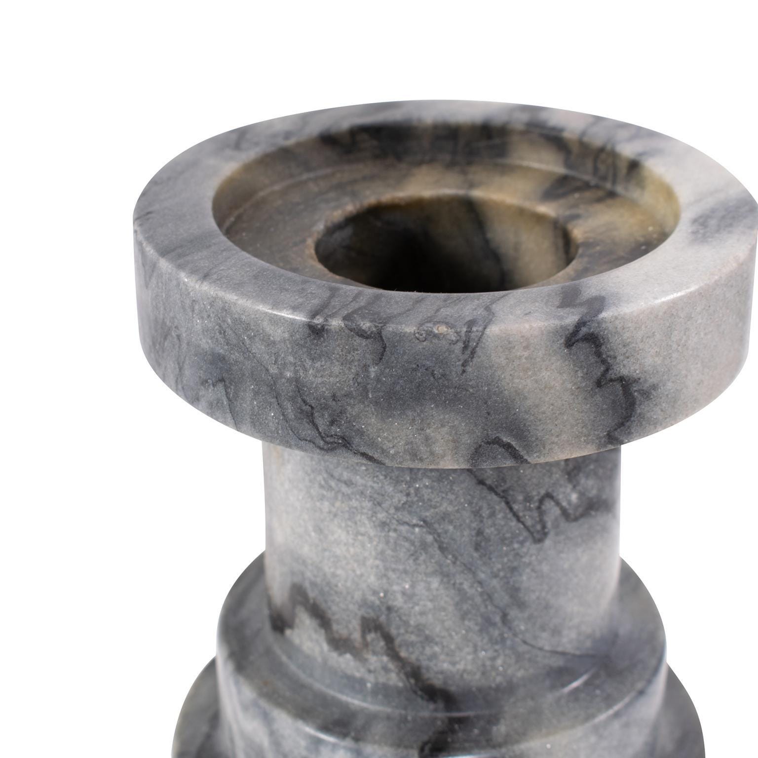 Howard Elliott The Modern Clarinda Swirl Candle Holder, , large
