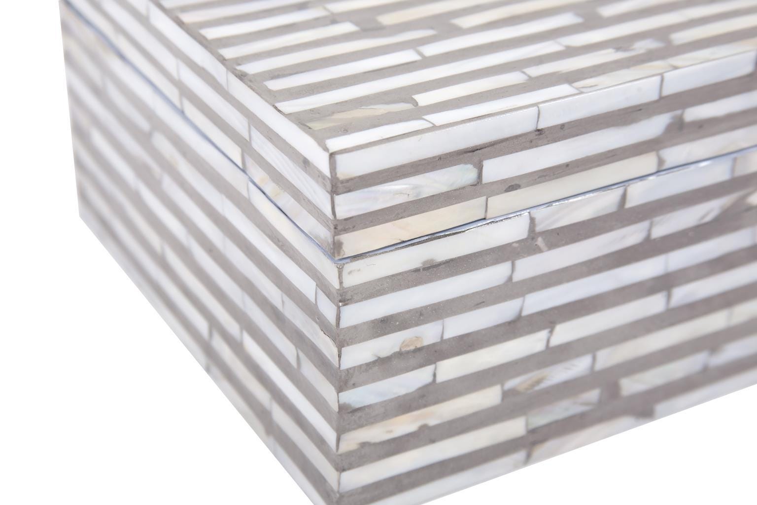 Howard Elliott The Mother Of Pearl Decorative Box, , large