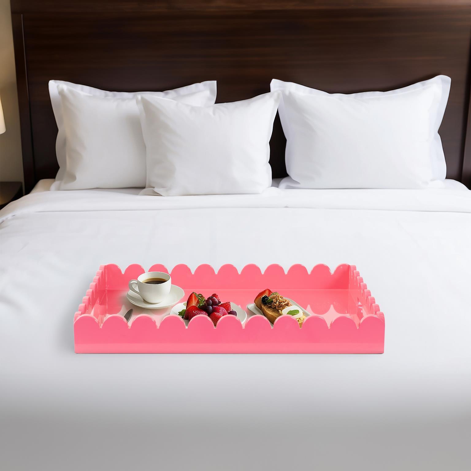 Howard Elliott The Riviera Decorative Tray, Blush, rollover