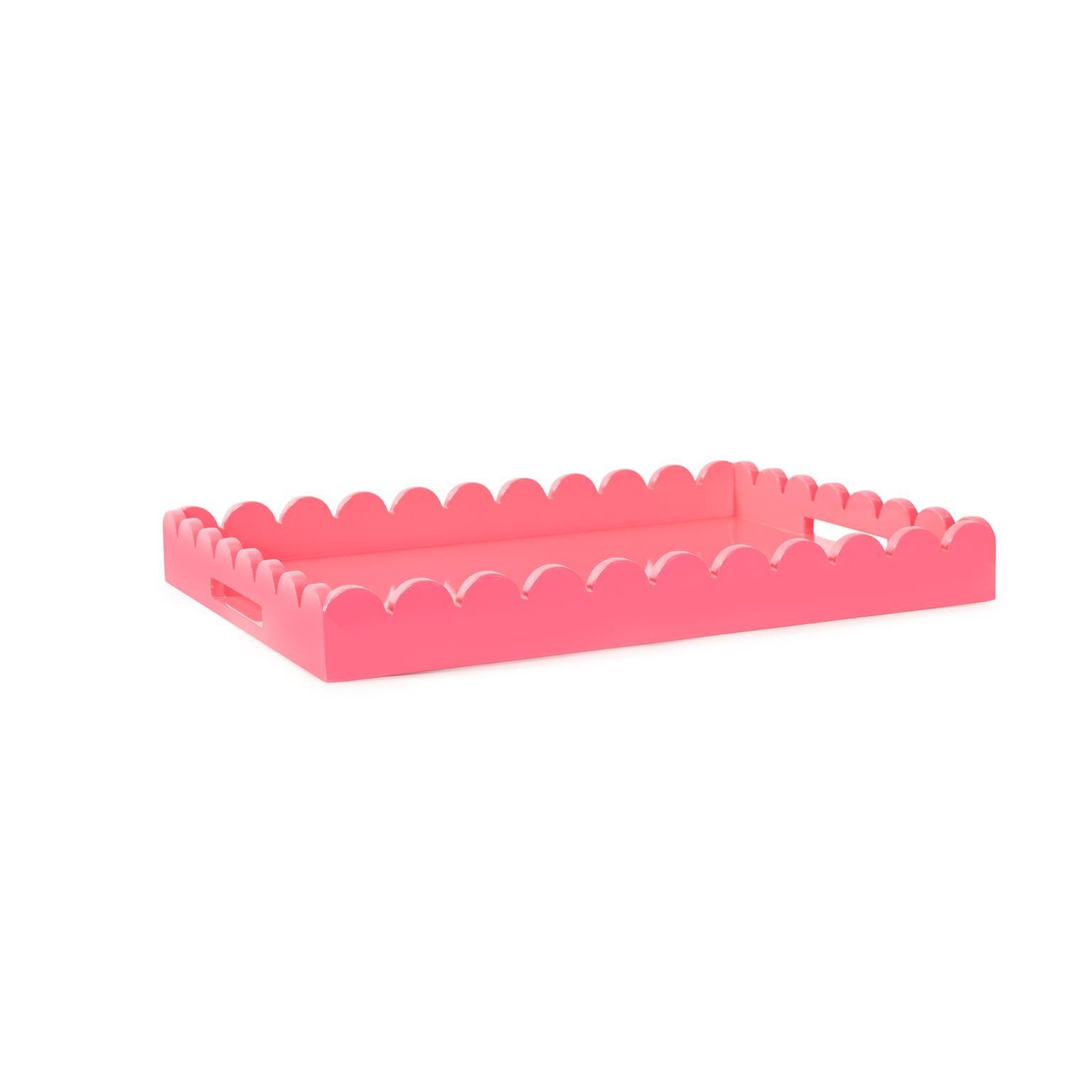 Howard Elliott The Riviera Decorative Tray, Blush, large