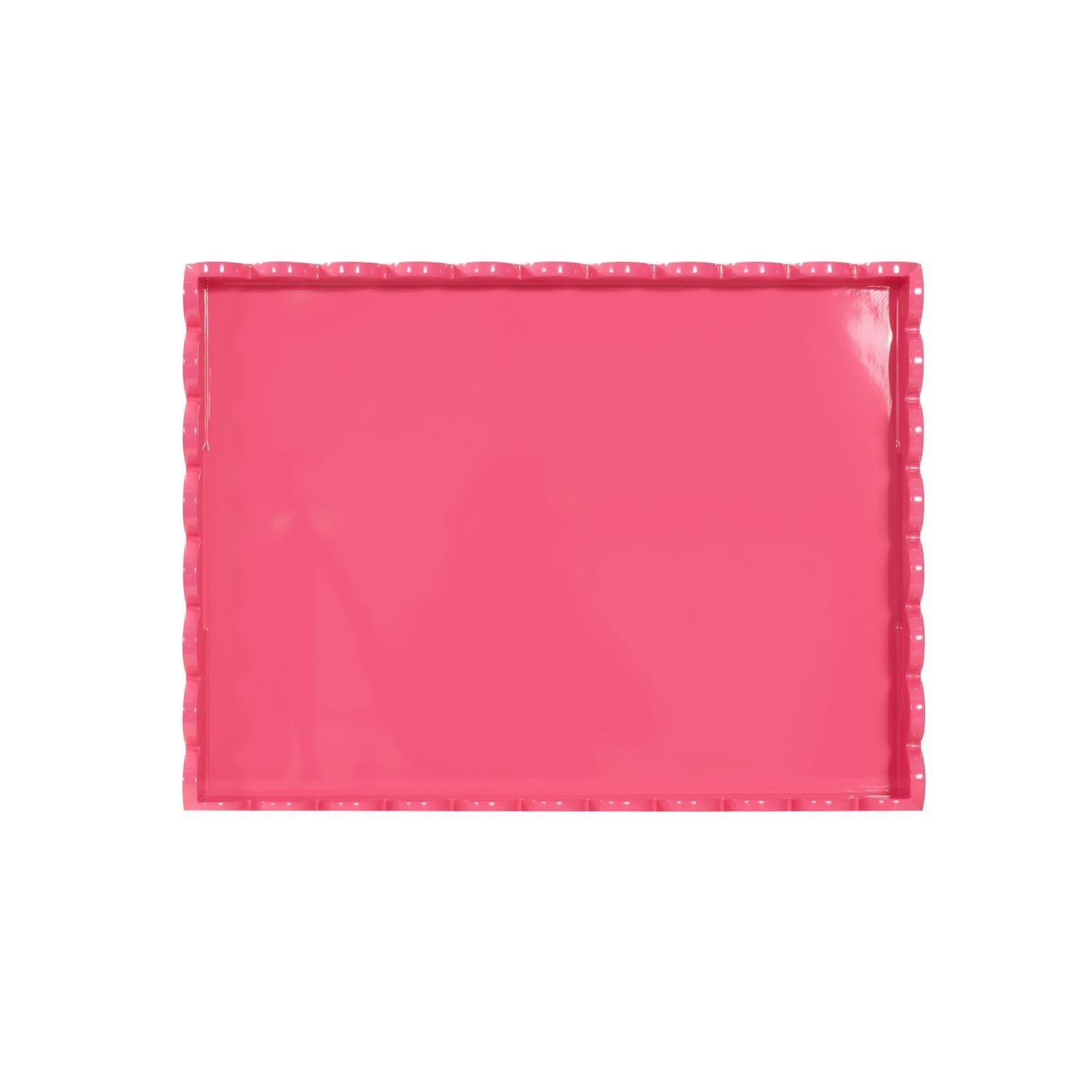 Howard Elliott The Riviera Decorative Tray, Blush, large