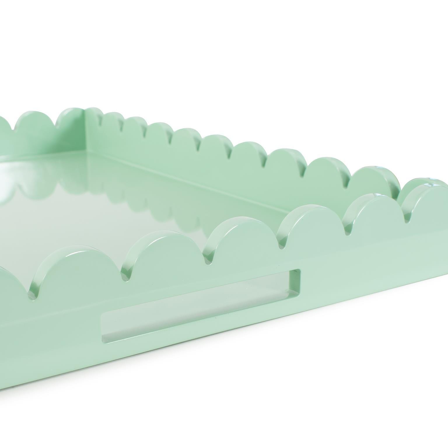 Howard Elliott The Riviera Decorative Tray, Light Green, large