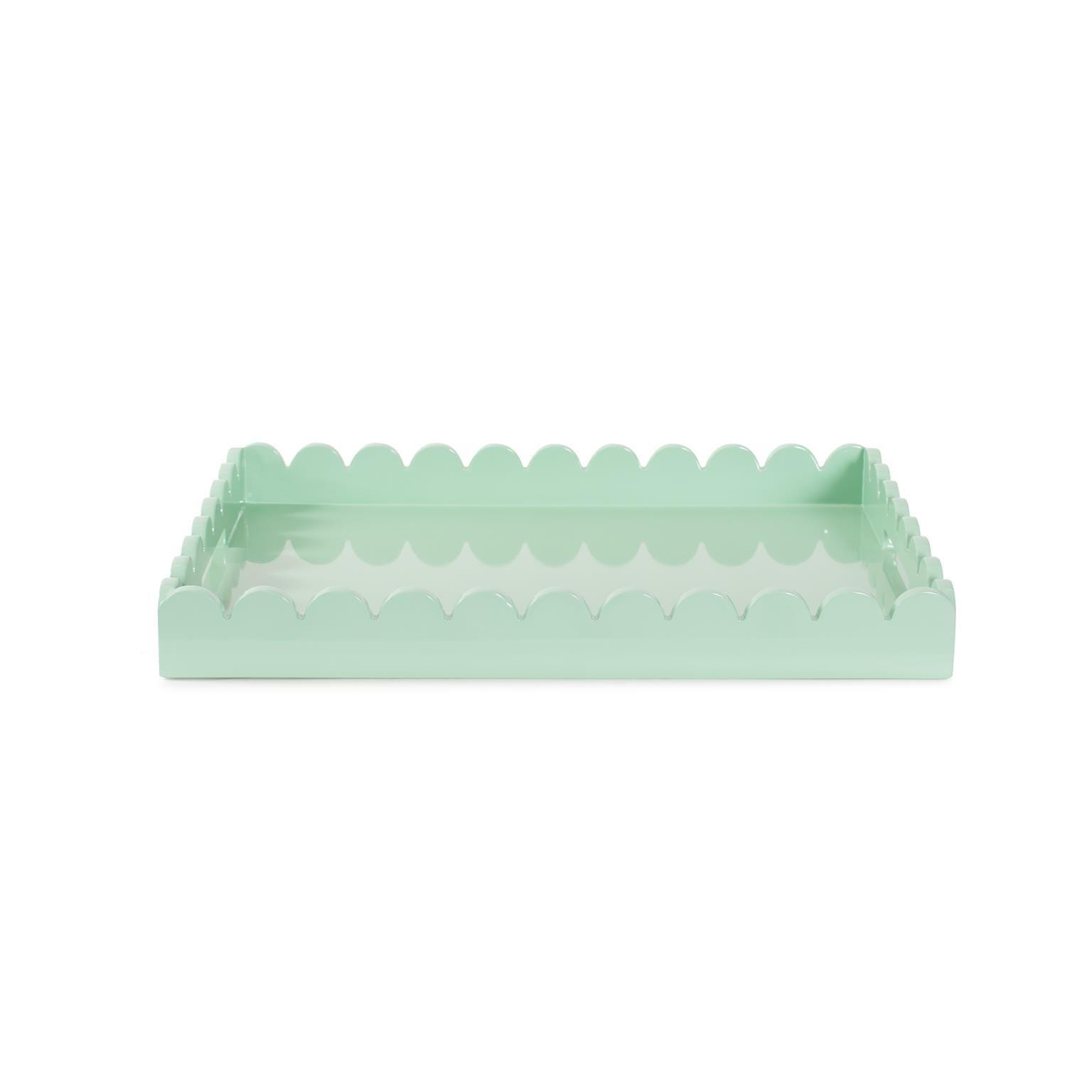 Howard Elliott The Riviera Decorative Tray, Light Green, large