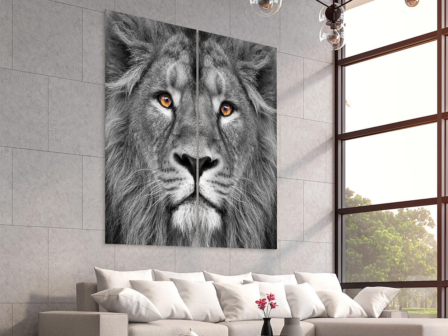 Empire Art Direct Jungle AB Wall Art 72" x 72", , large