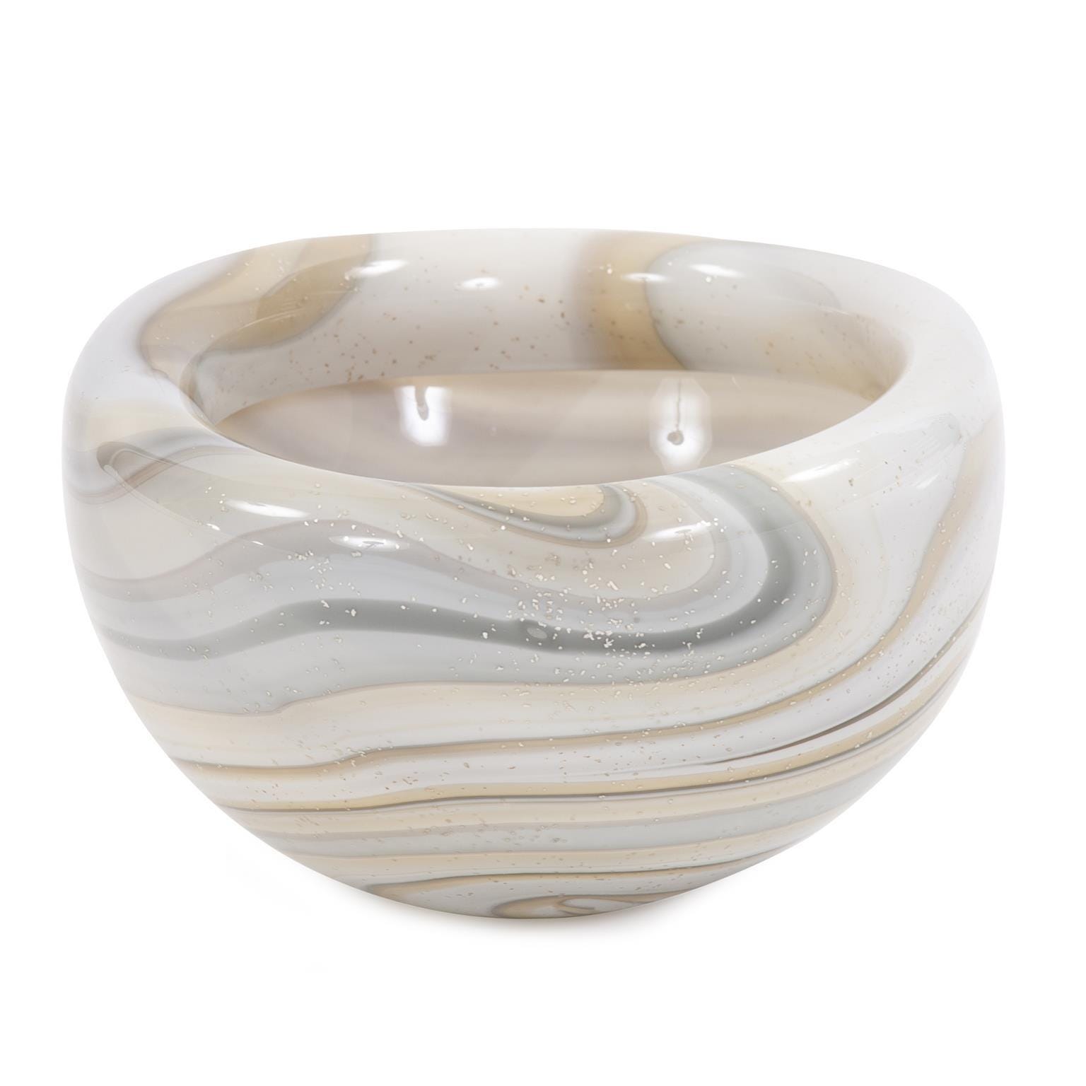 Howard Elliott The Sand Art Glass Collection Decorative Bowl, , large