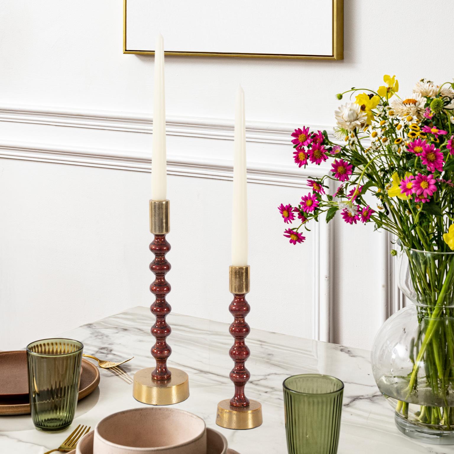 Howard Elliott The Sharma Collection Candle Holder, , rollover