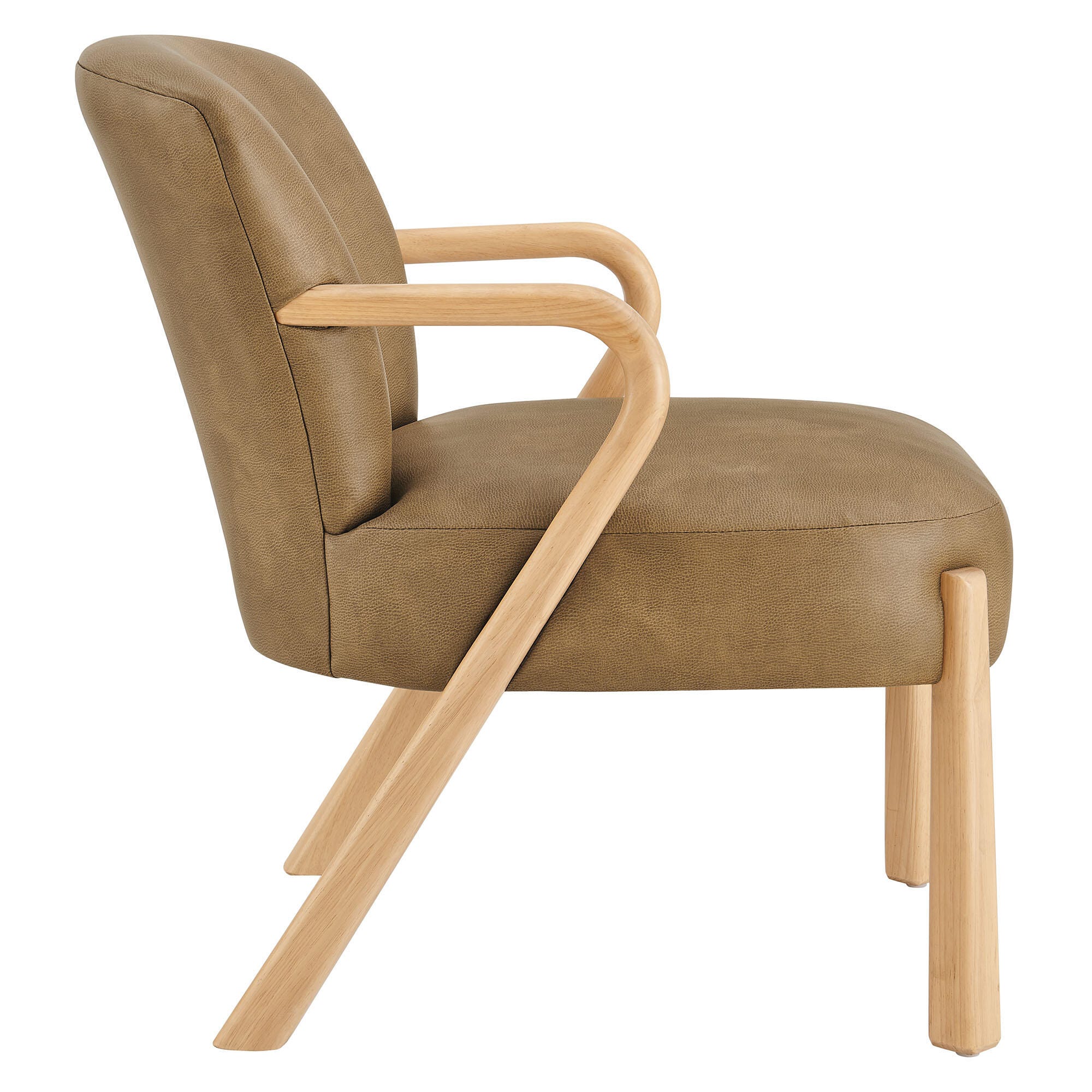 Modway Arden Accent Armchair, Toast, large