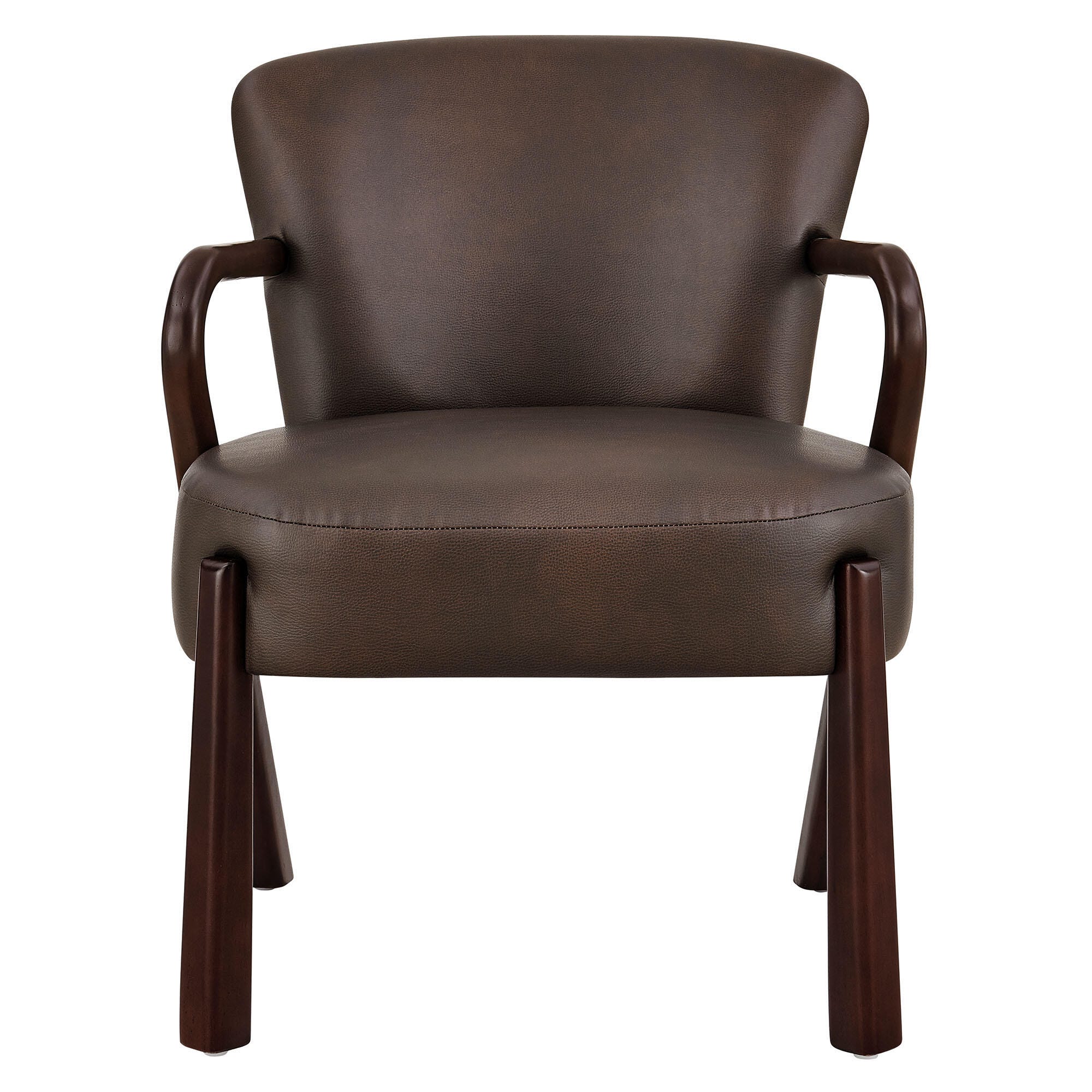 Modway Arden Accent Armchair, Espresso, large