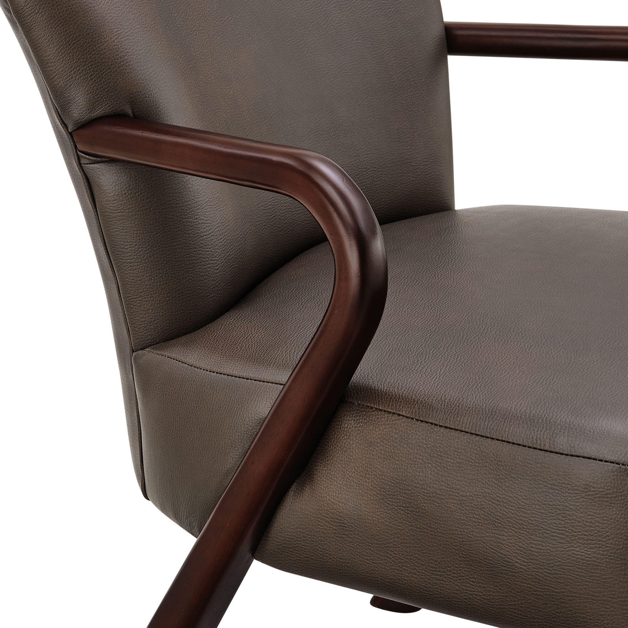 Modway Arden Accent Armchair, Espresso, large