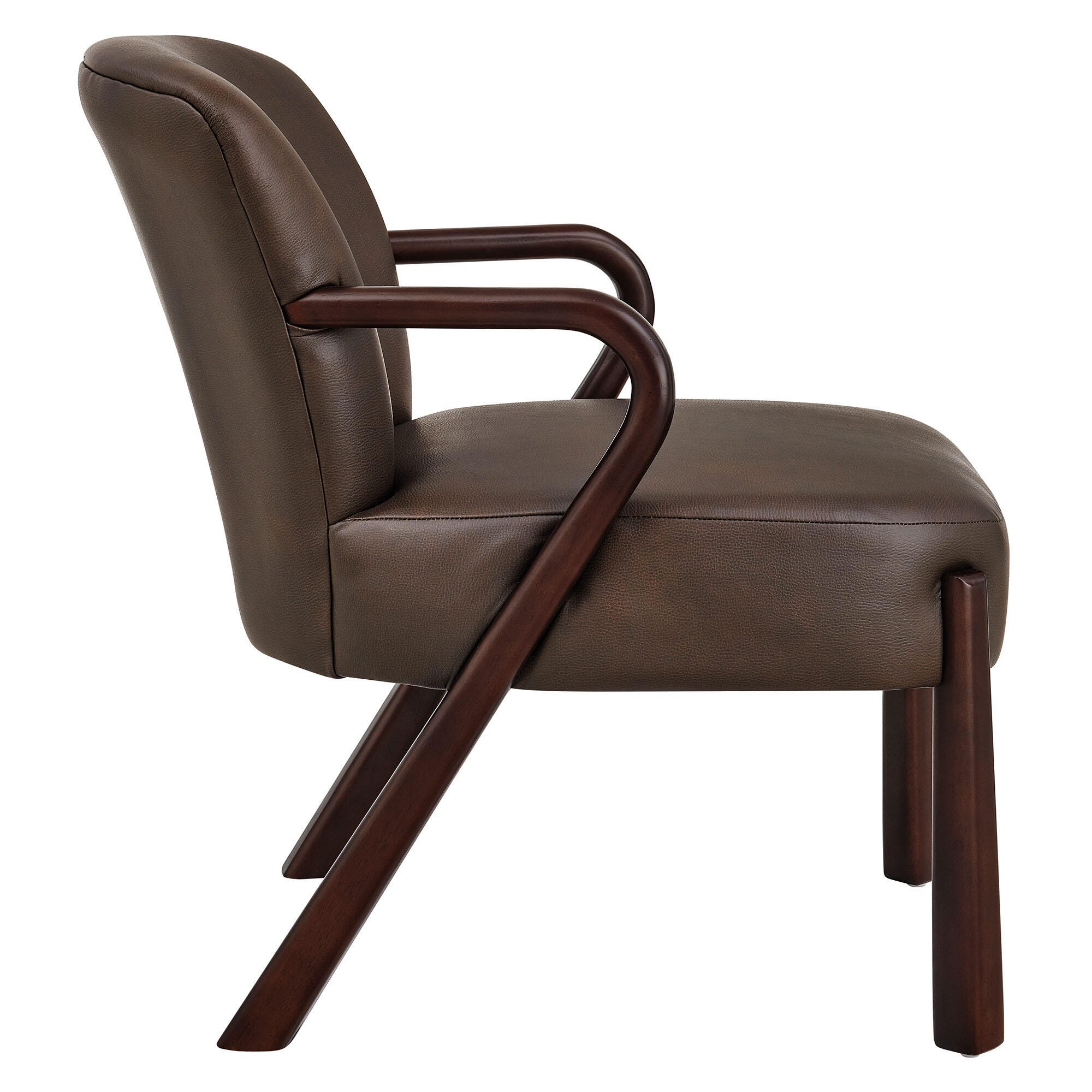 Modway Arden Accent Armchair, Espresso, large