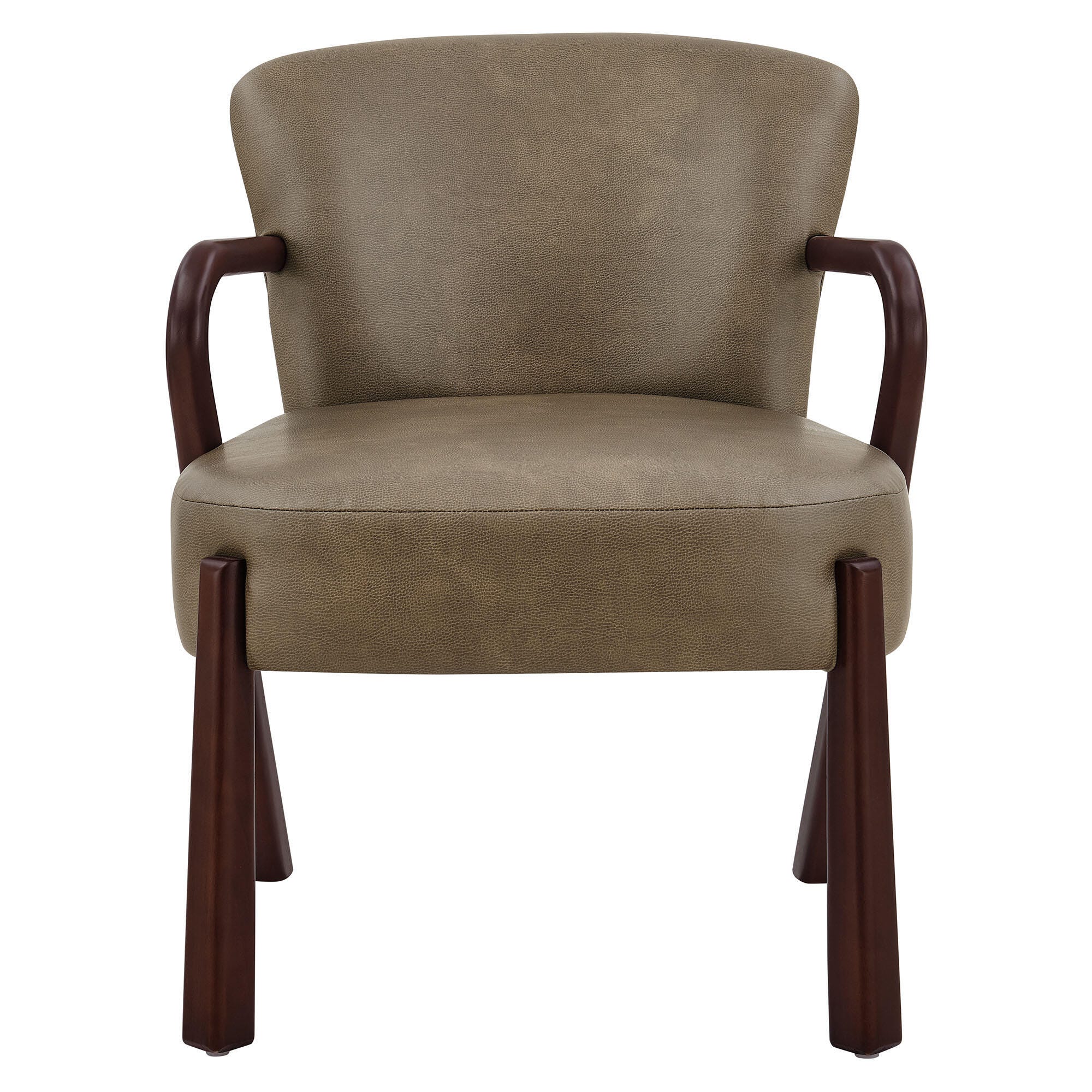Modway Arden Accent Armchair, Mushroom, large