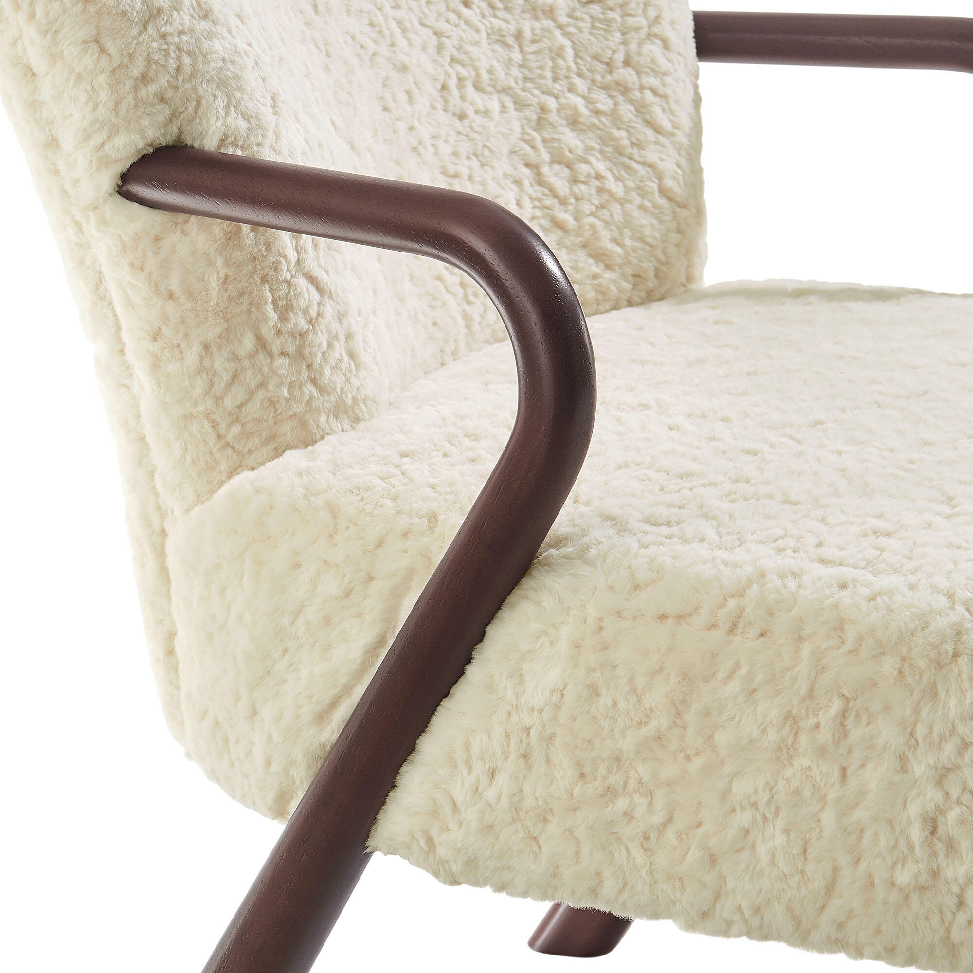 Modway Arden Accent Chair, Ecru, large