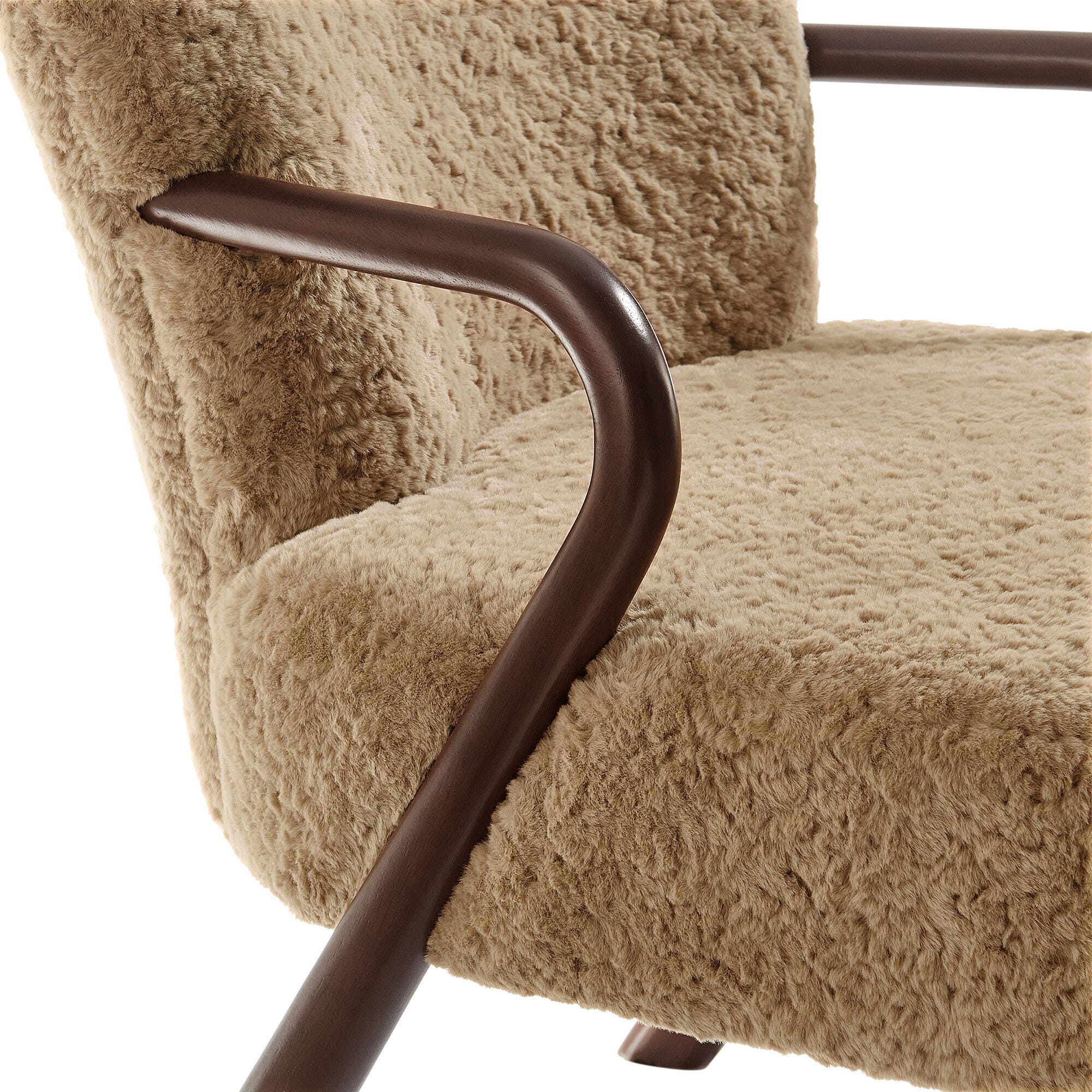 Modway Arden Accent Chair, Sand, large