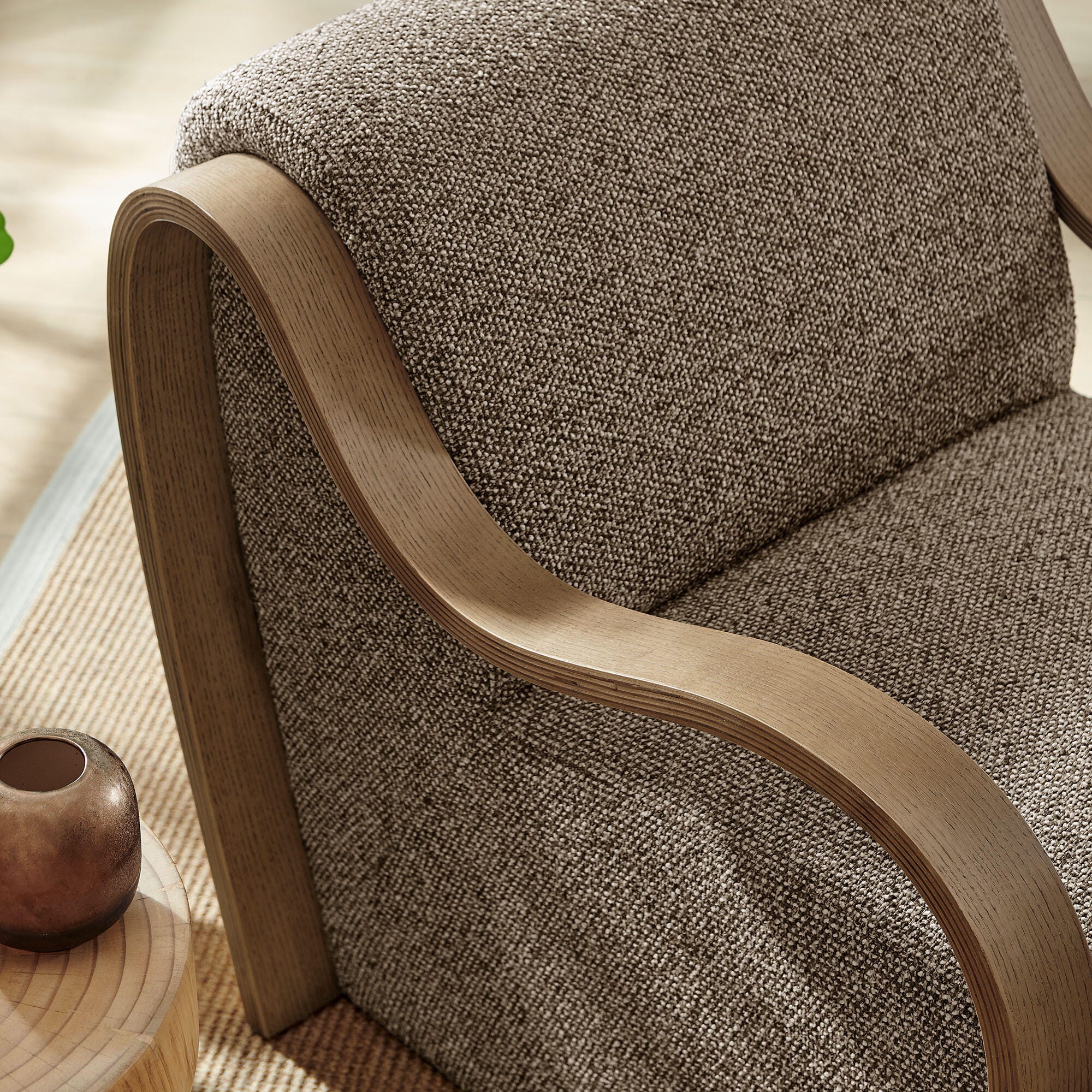 Modway Atrium Accent Armchair, Earth, large