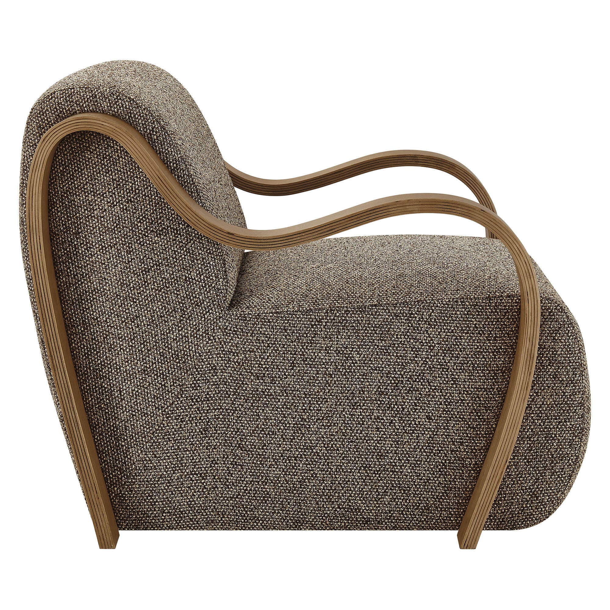 Modway Atrium Accent Armchair, Earth, large