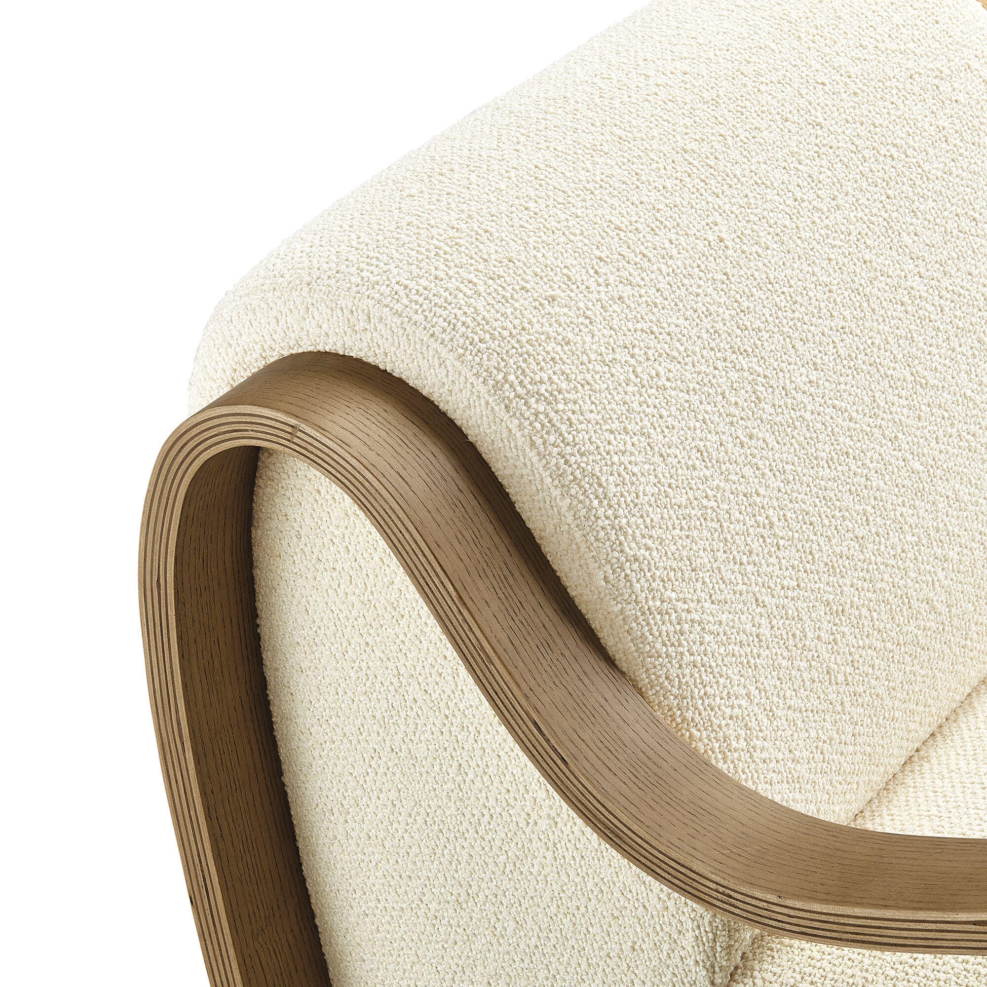 Modway Atrium Accent Armchair, Cream, large