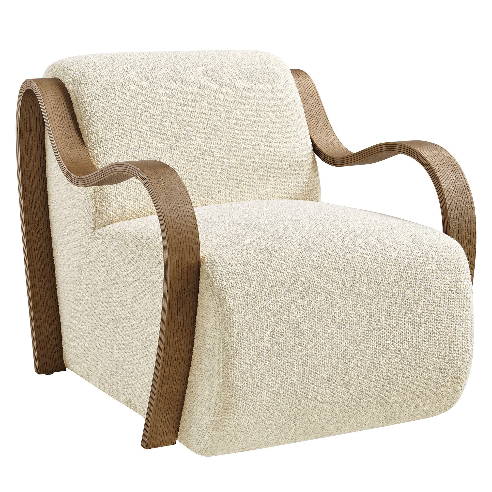 Modway Atrium Accent Armchair, Cream, large