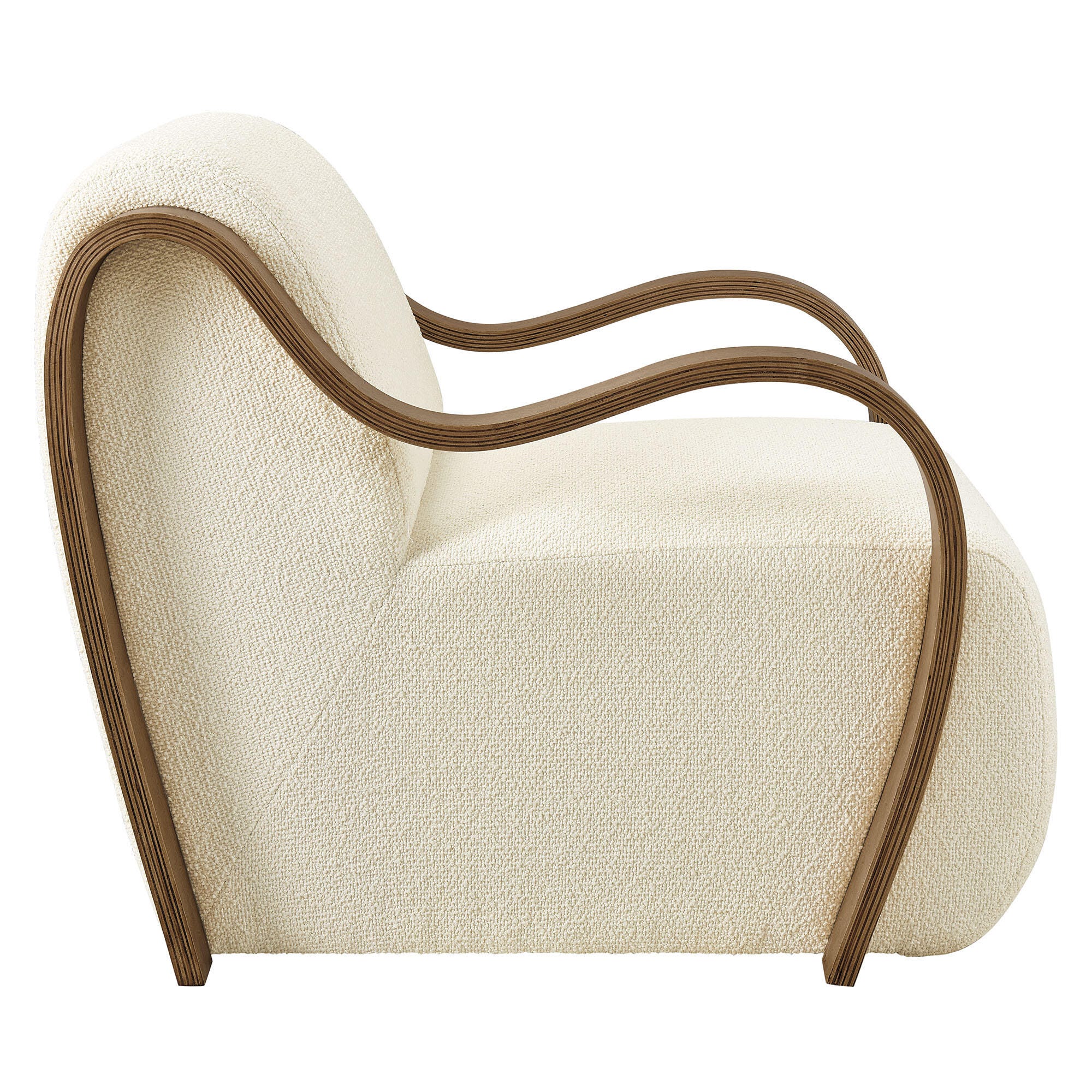 Modway Atrium Accent Armchair, Cream, large