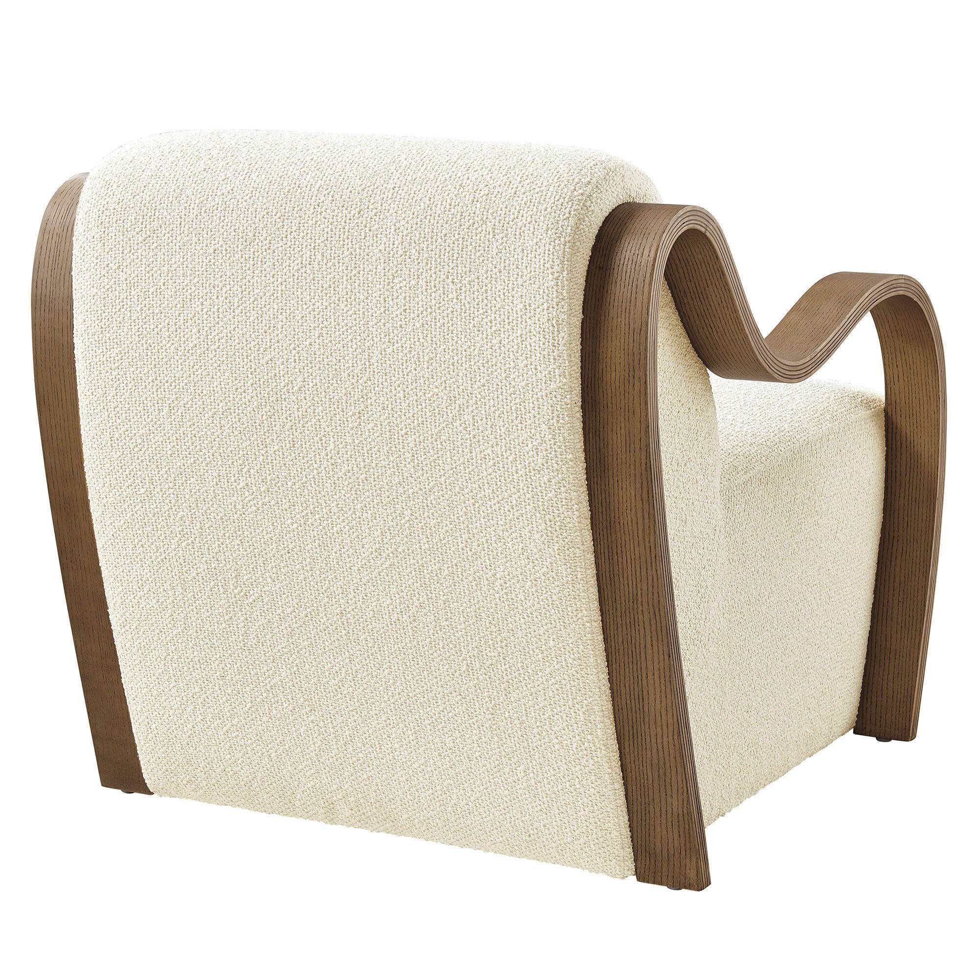 Modway Atrium Accent Armchair, Cream, large