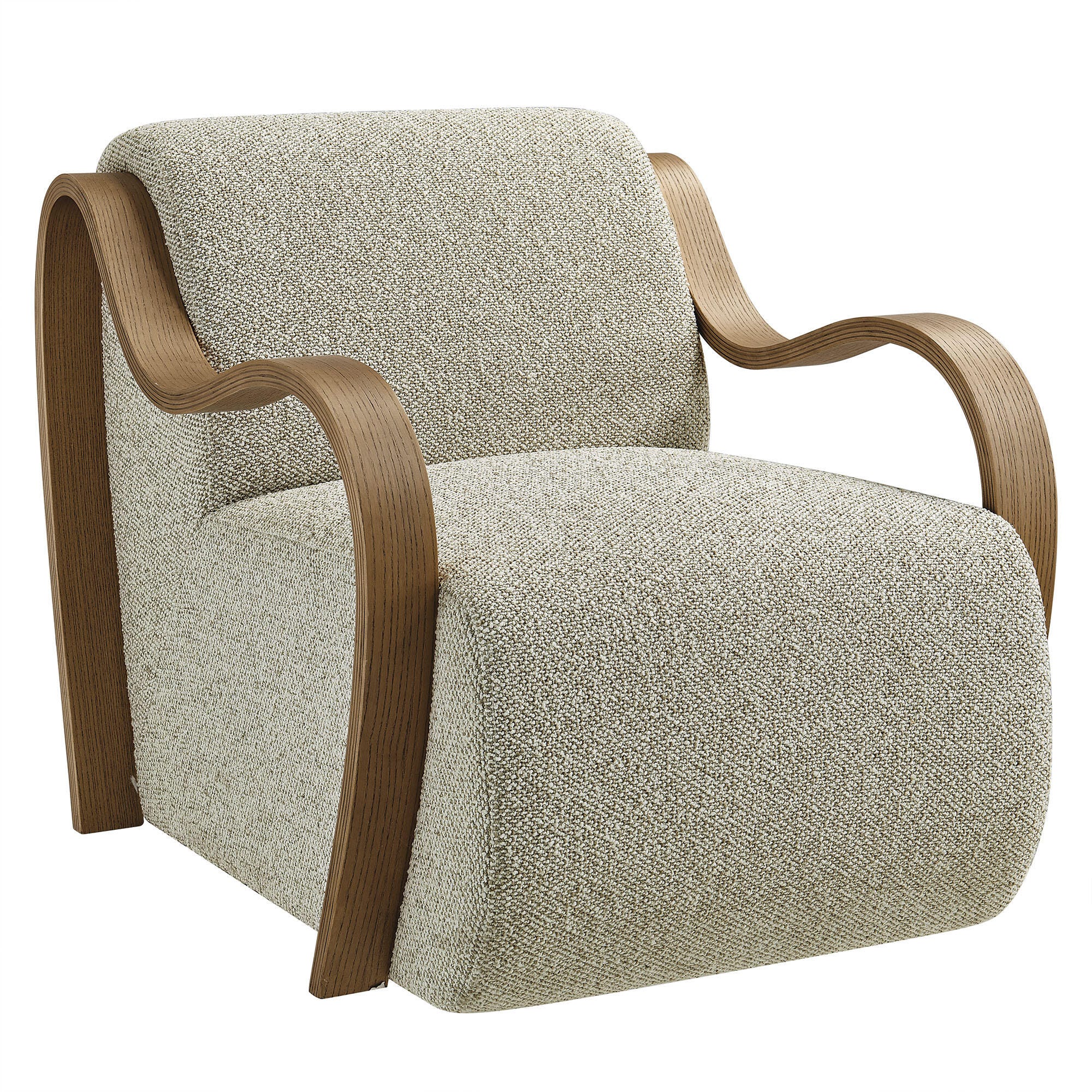 Modway Atrium Accent Armchair, Marble, large
