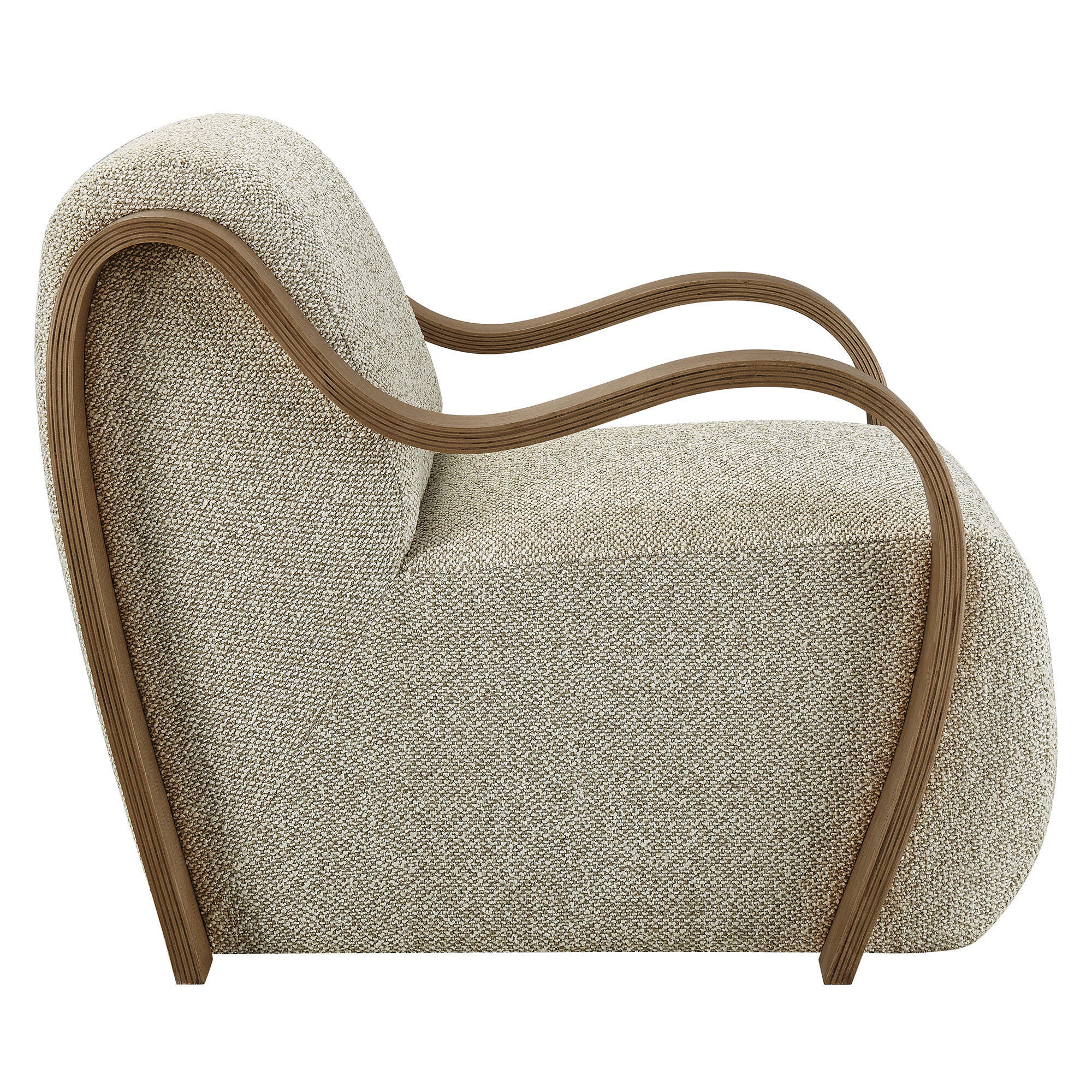 Modway Atrium Accent Armchair, Marble, large