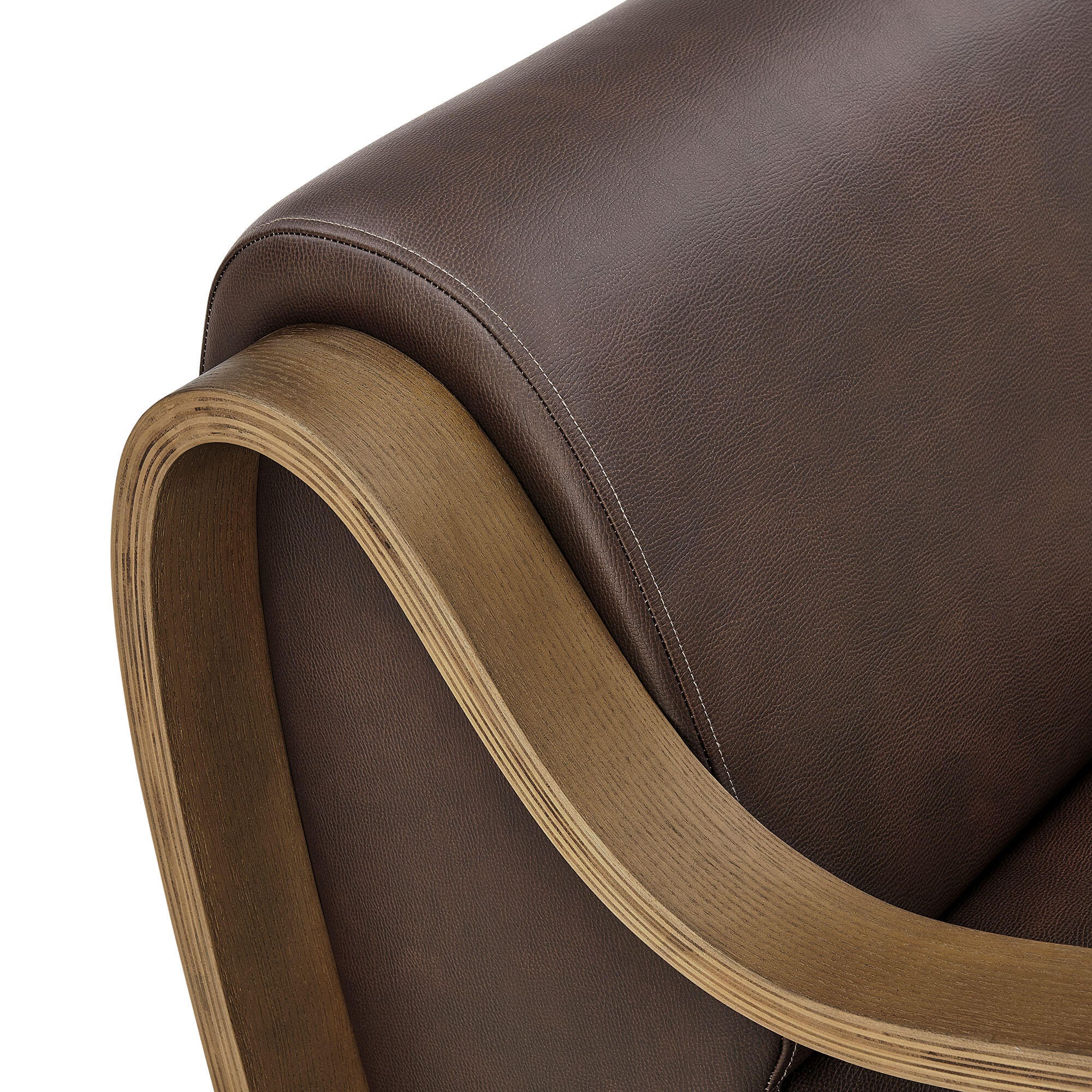 Modway Atrium Accent Chair, Espresso, large