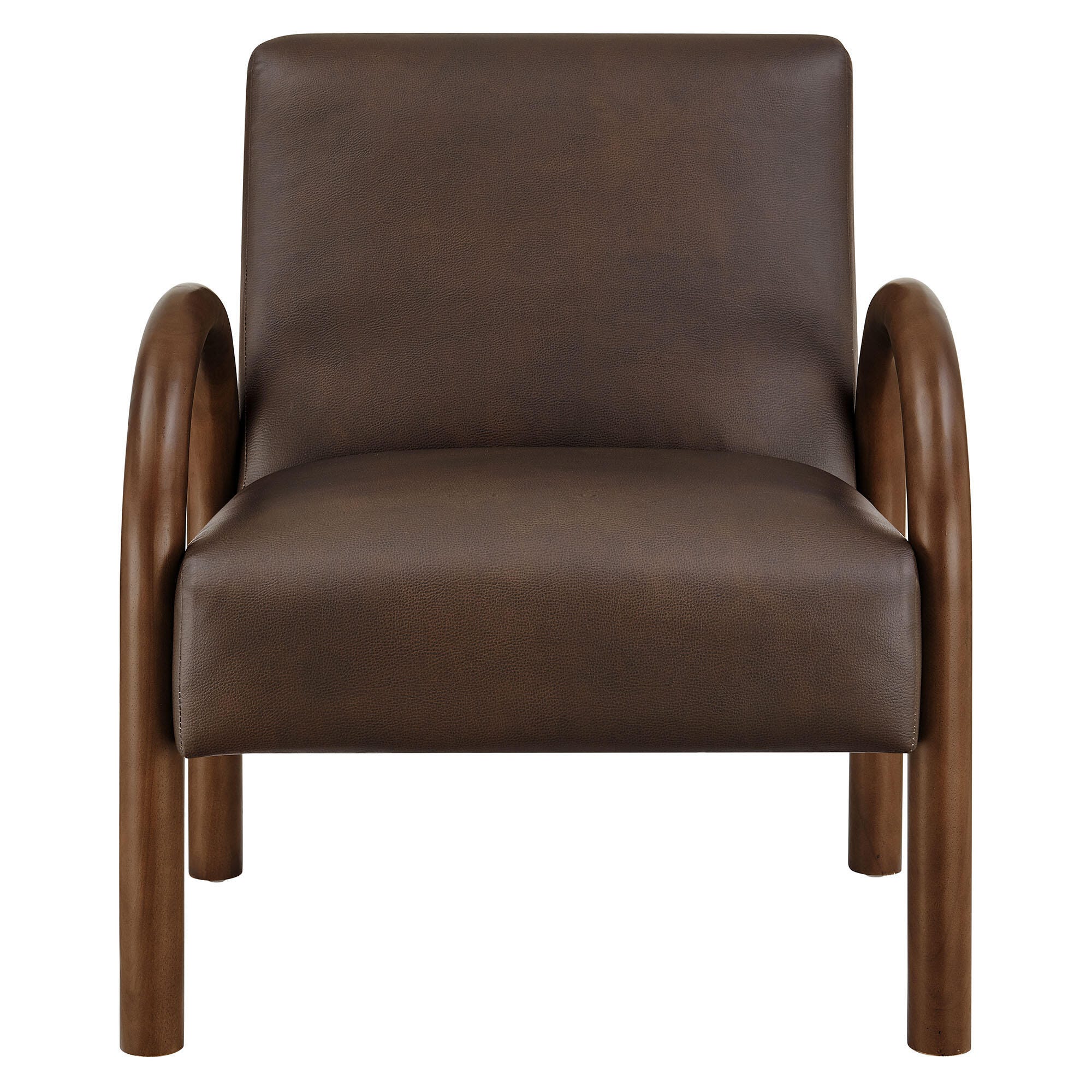 Modway Lunet Accent Chair, Espresso, large