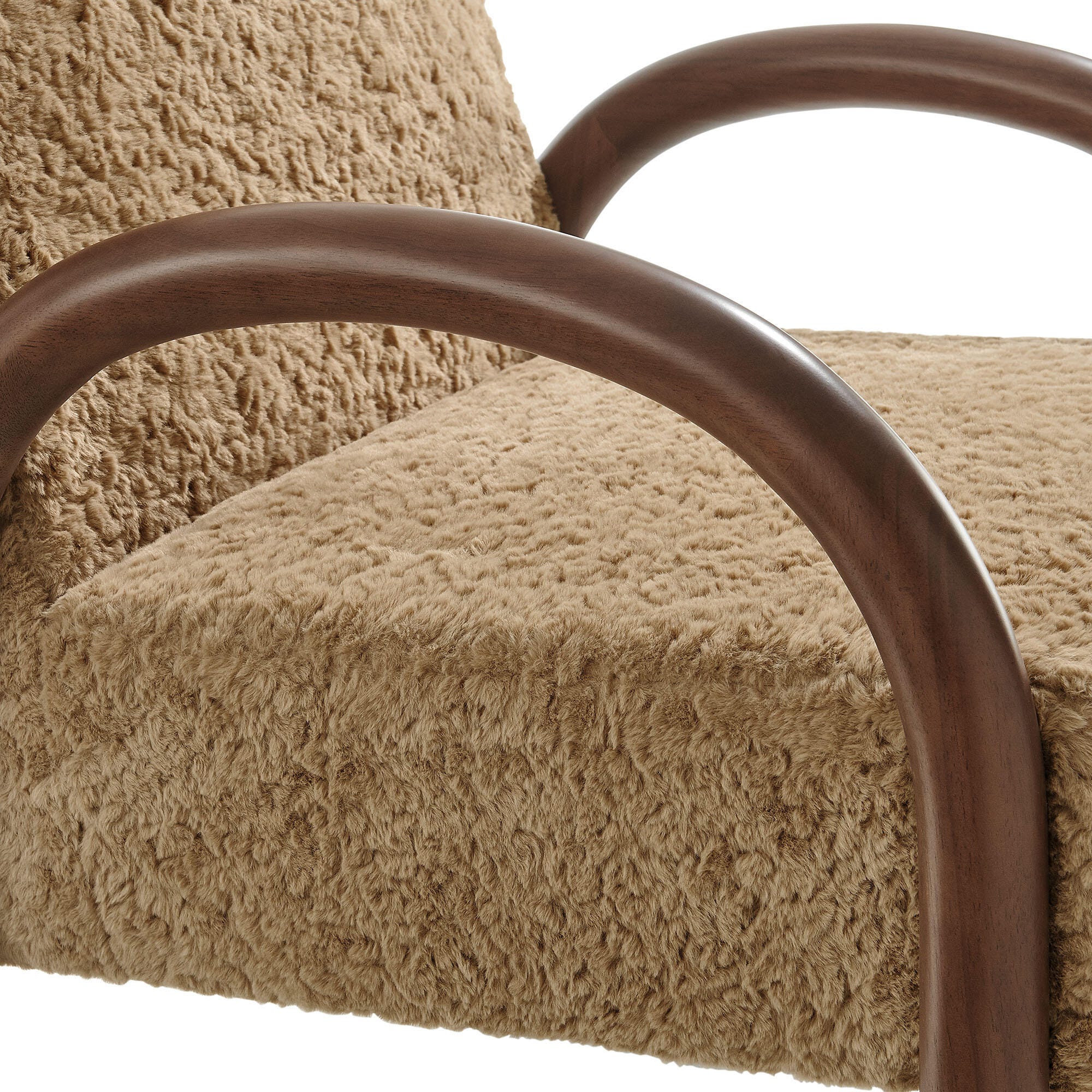 Modway Lunet Accent Armchair, Sand, large