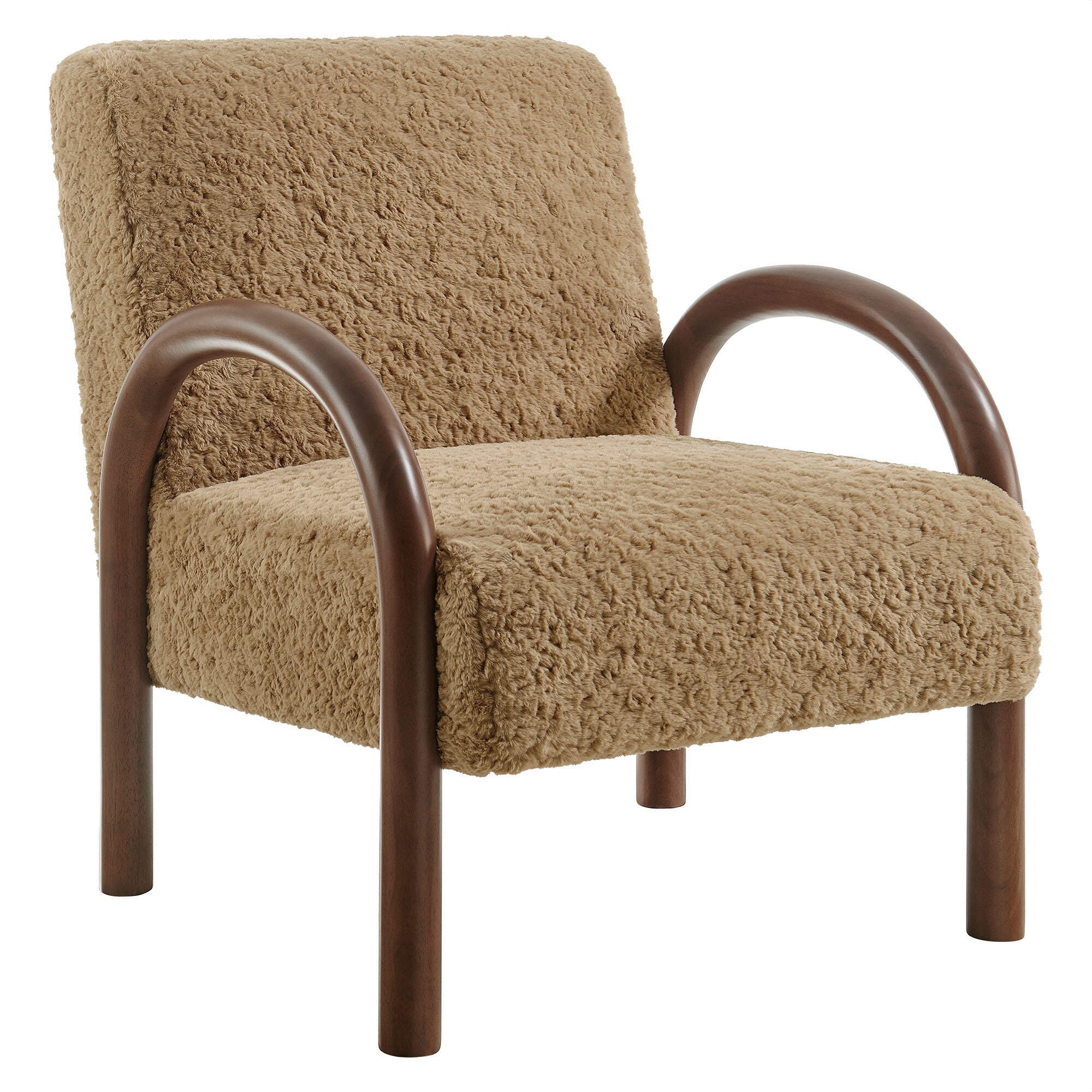 Modway Lunet Accent Armchair, Sand, large