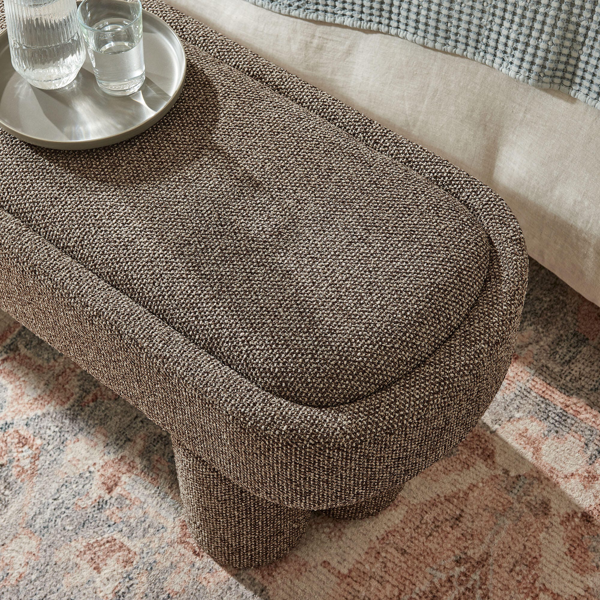 Modway Mossi Bench, Earth, large