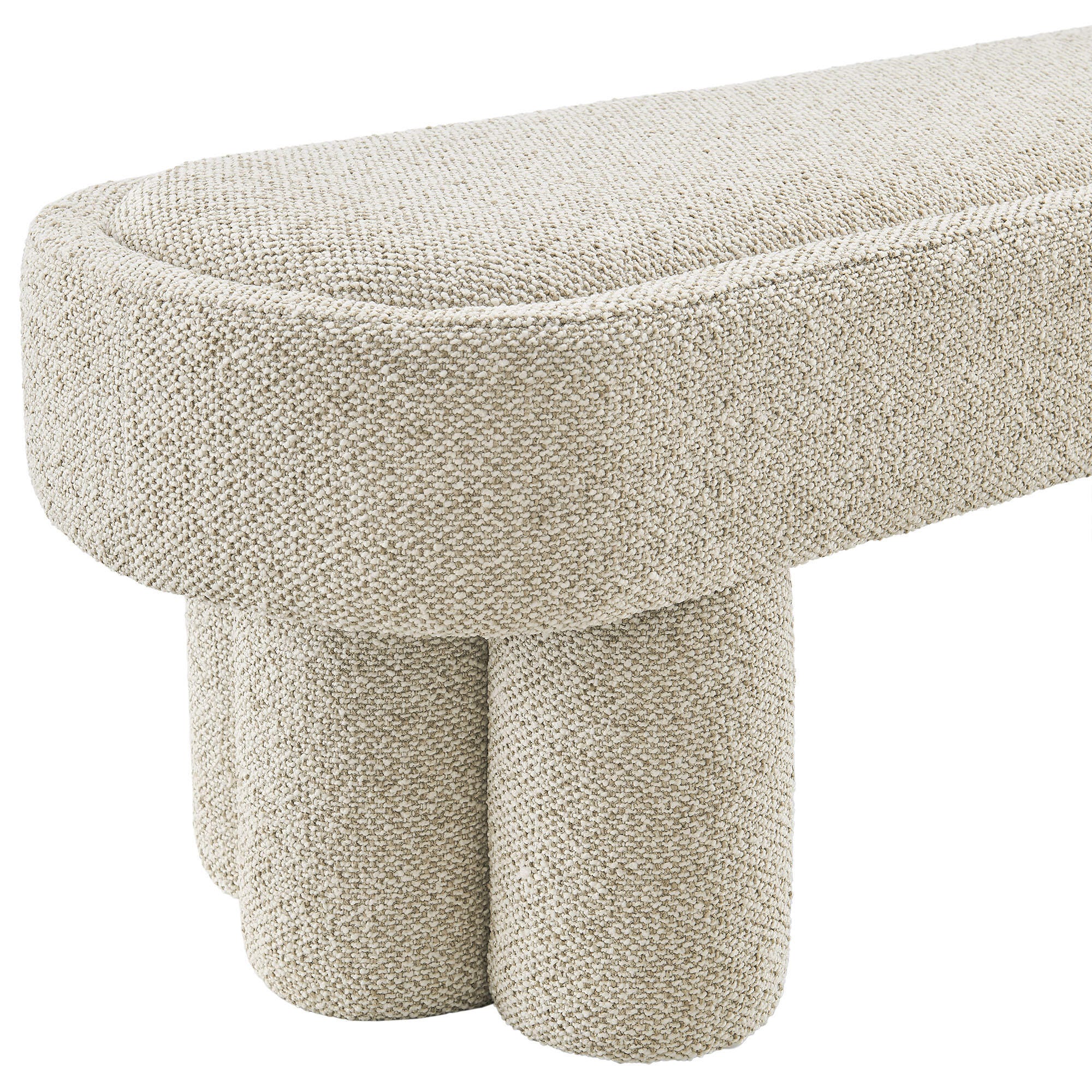 Modway Mossi Bench, Marble, large