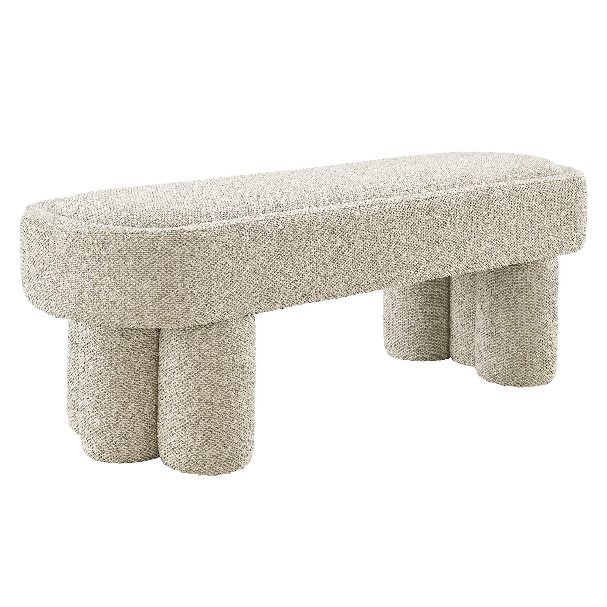 Modway Mossi Bench, Marble, large