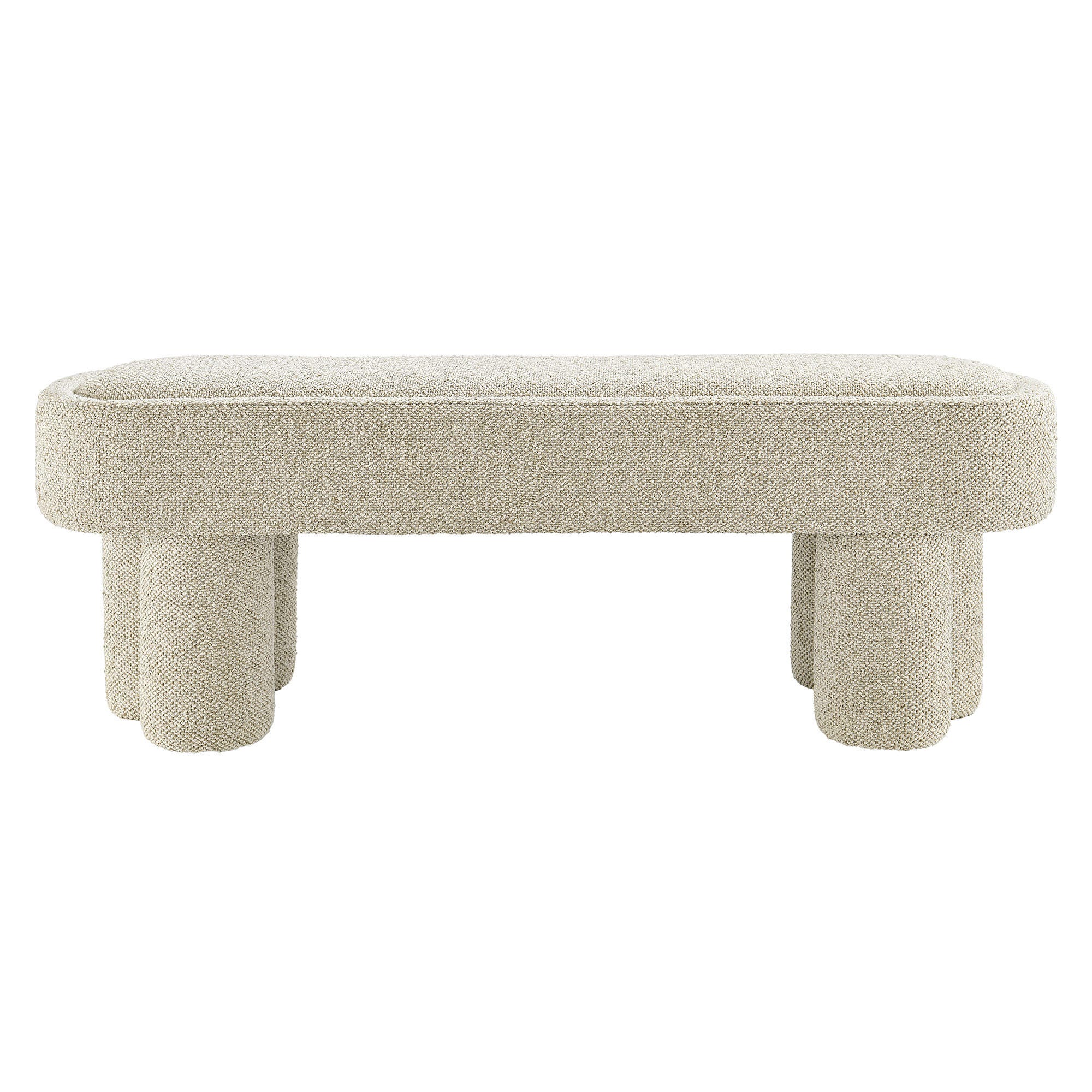 Modway Mossi Bench, Marble, large