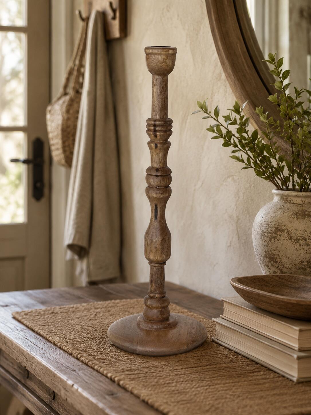 Storied Home Slender Taper Candle Holder, , rollover