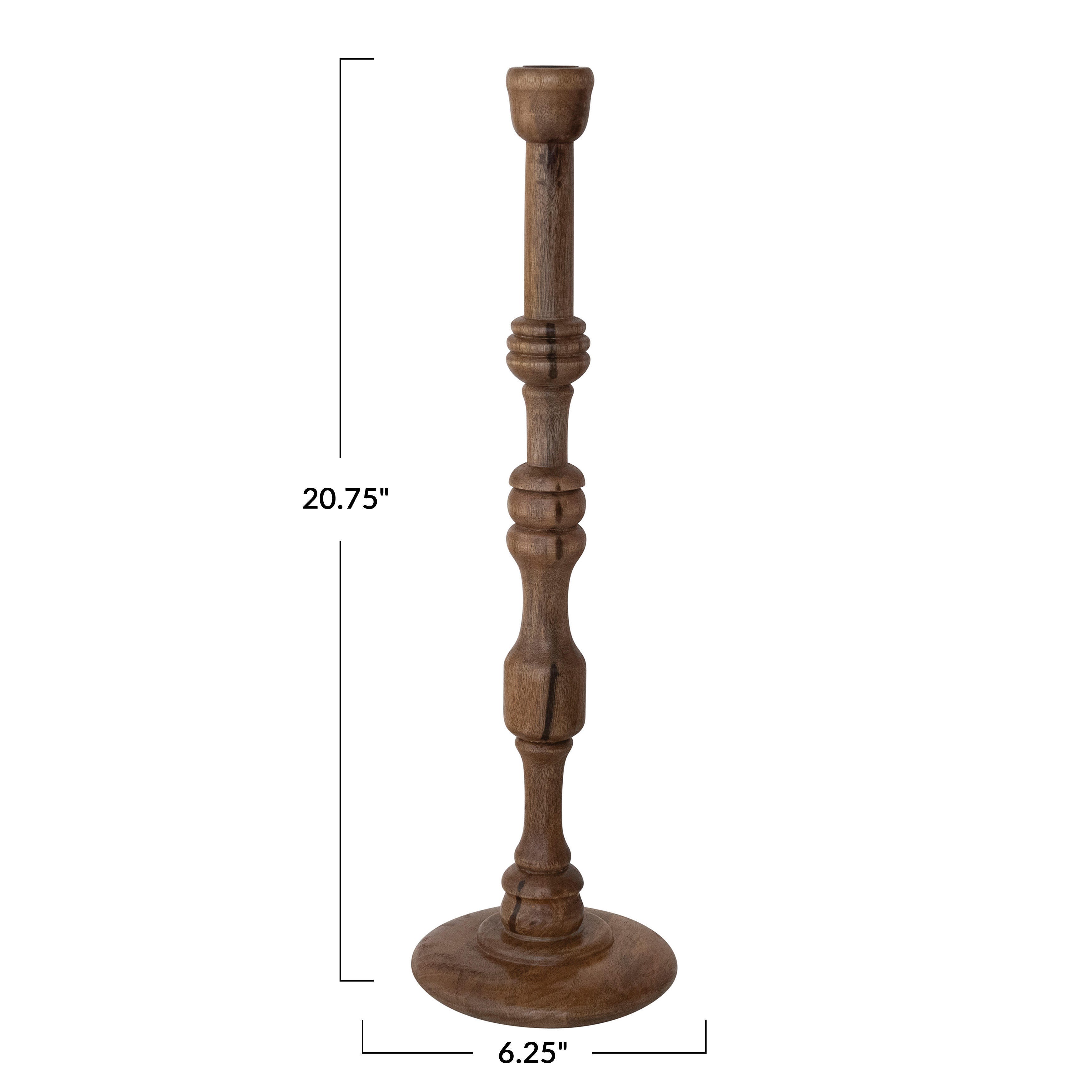 Storied Home Slender Taper Candle Holder, , large