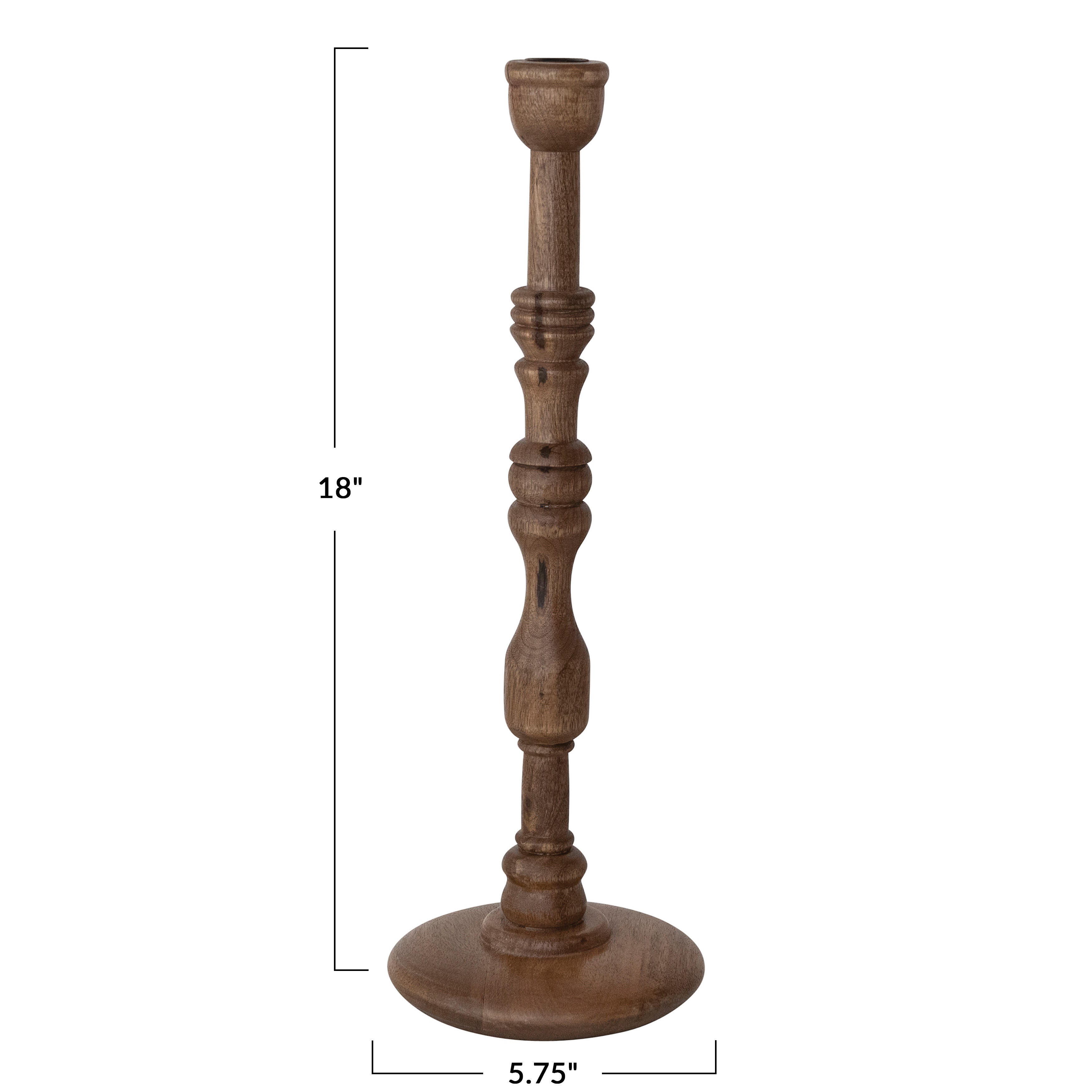 Storied Home Tall Taper Candle Holder, , large