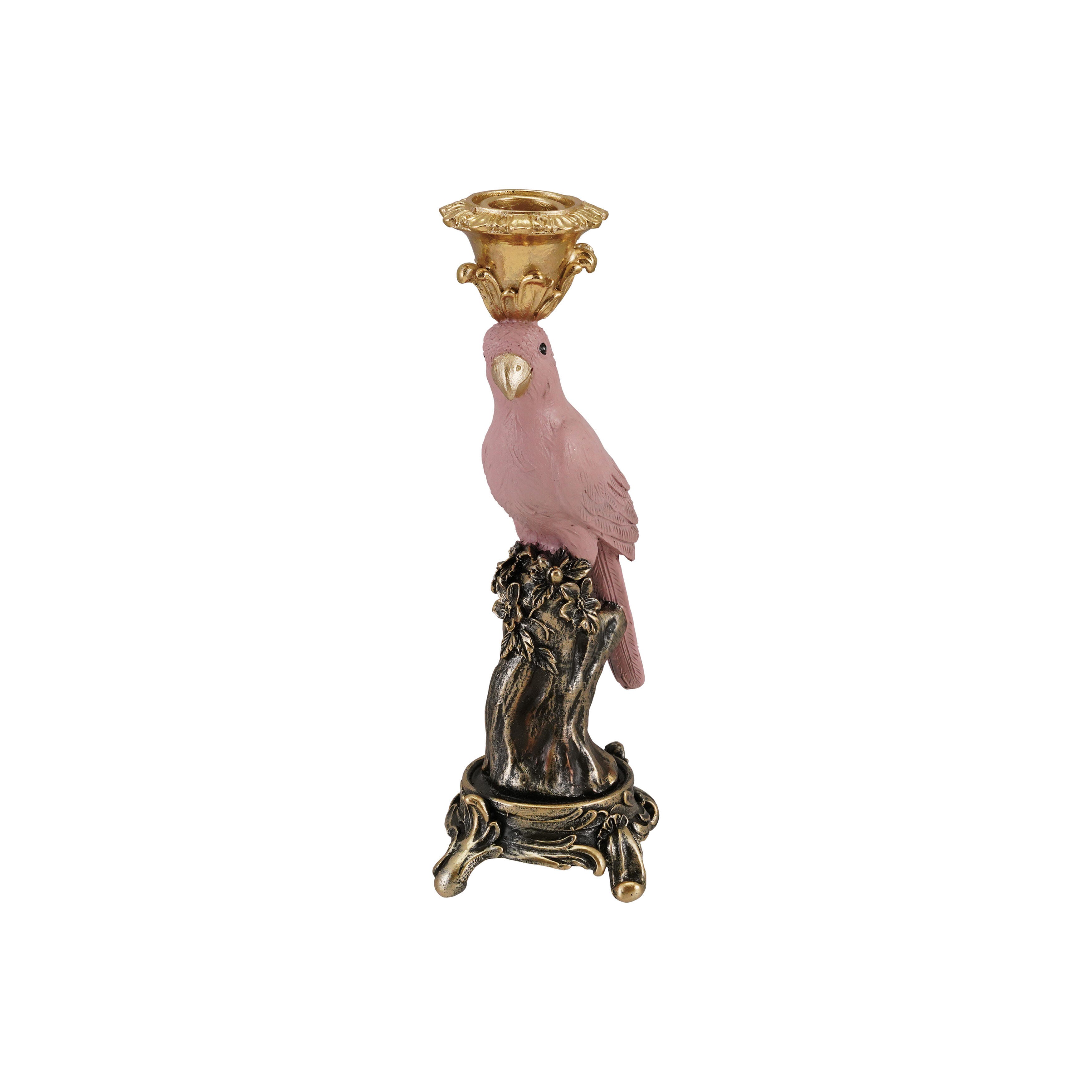 Storied Home Parrot Shaped Candle Holder, , large