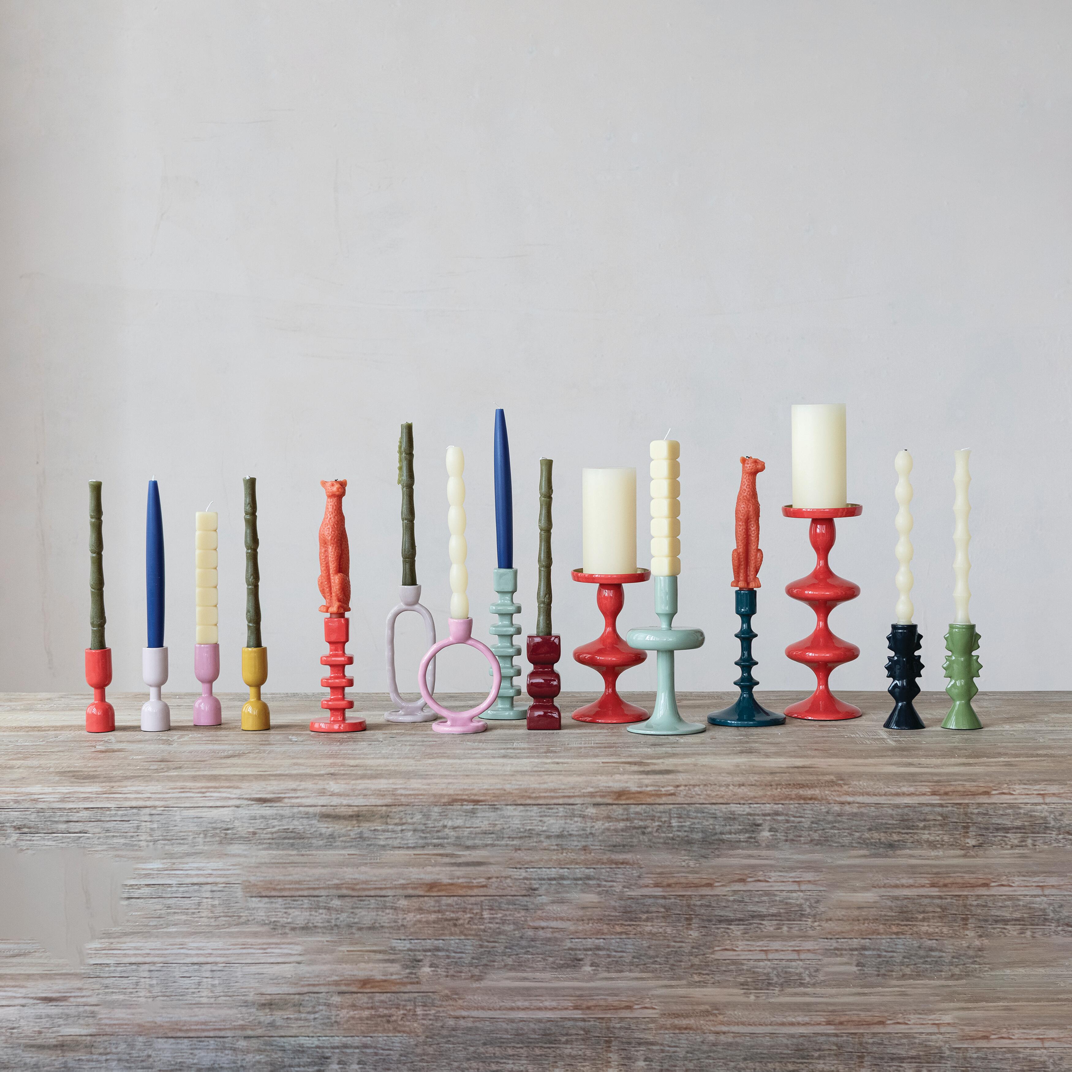 Storied Home Square Taper Candle Holder, , rollover