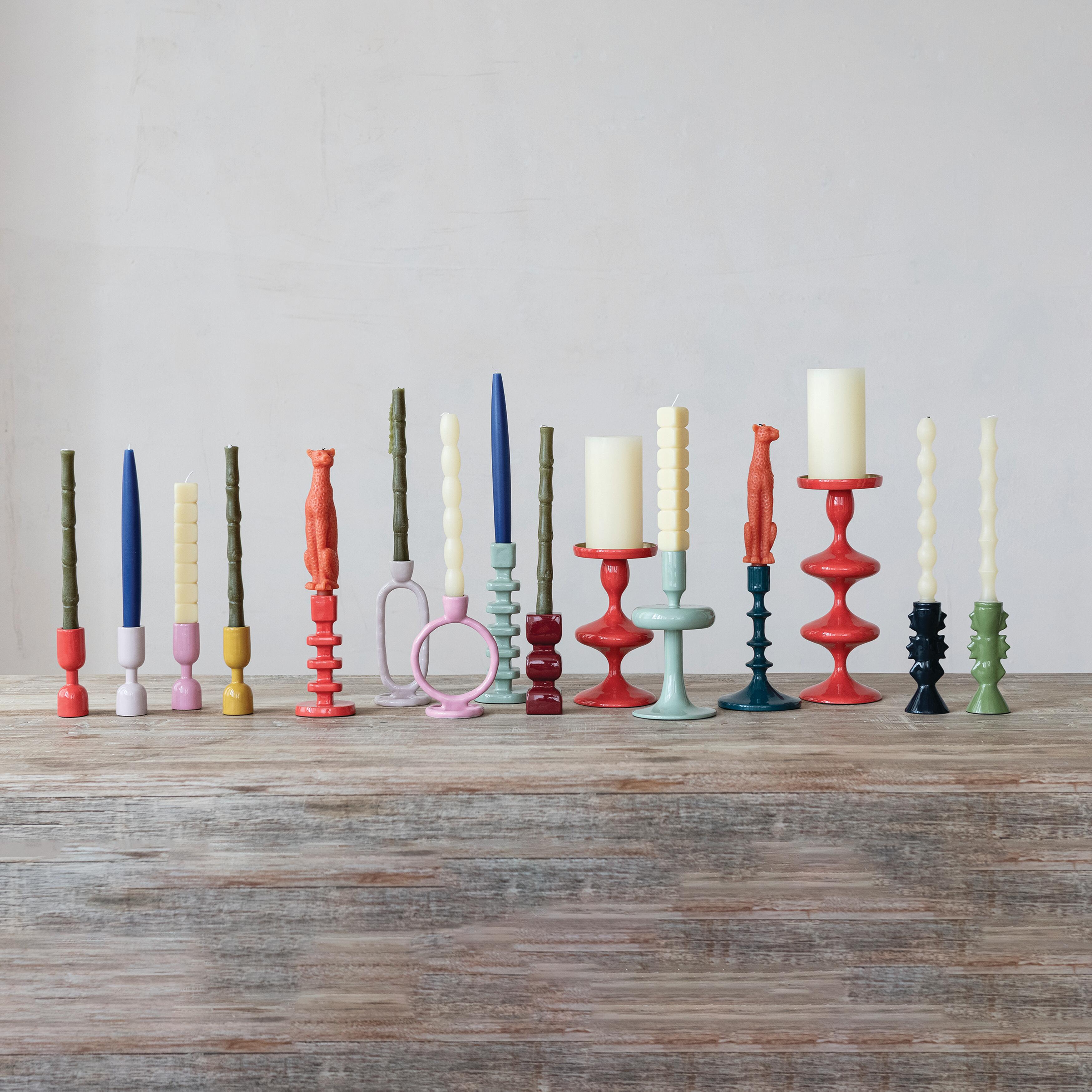 Storied Home Circular Taper Candle Holder, , rollover