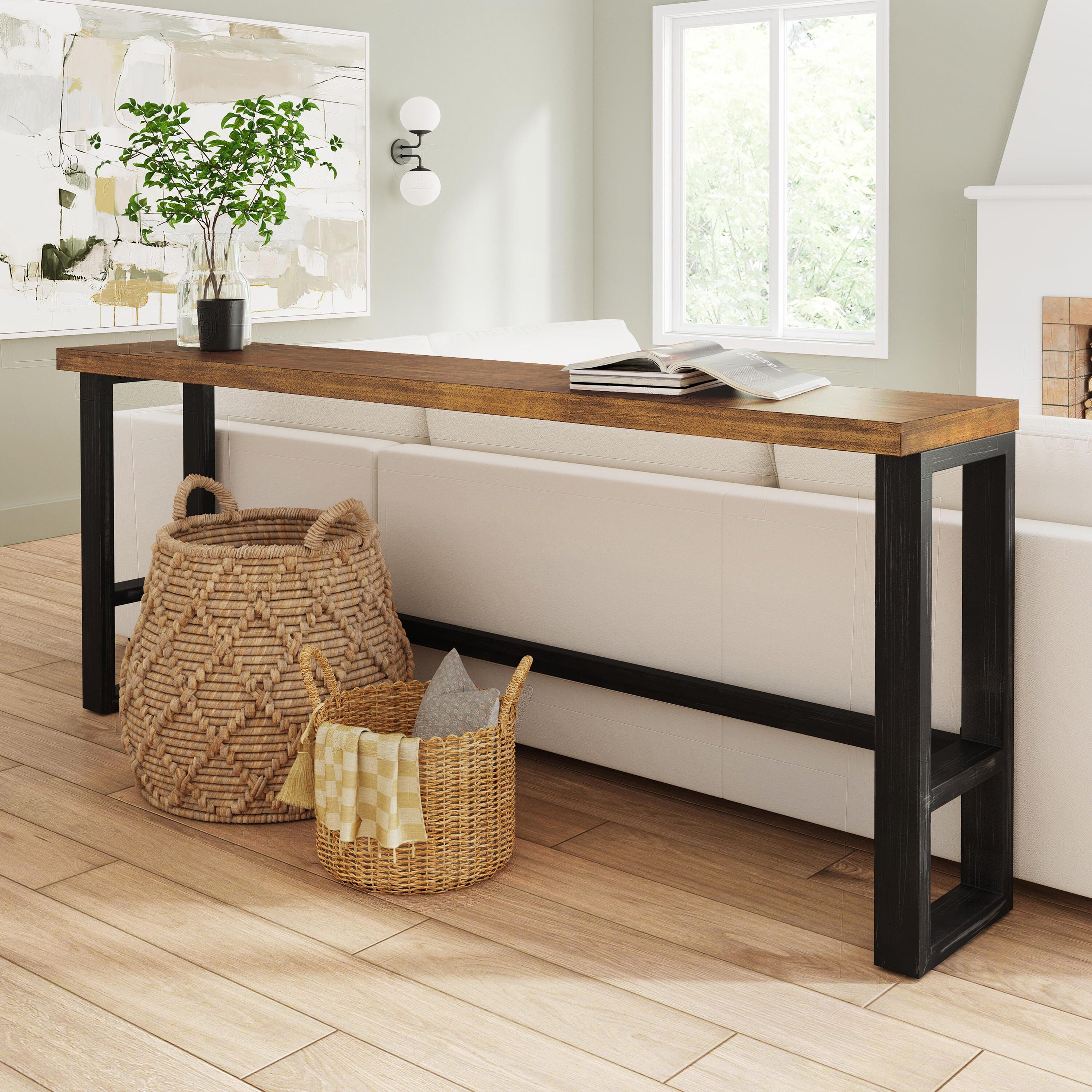 Linon Lawson Console Table, , large