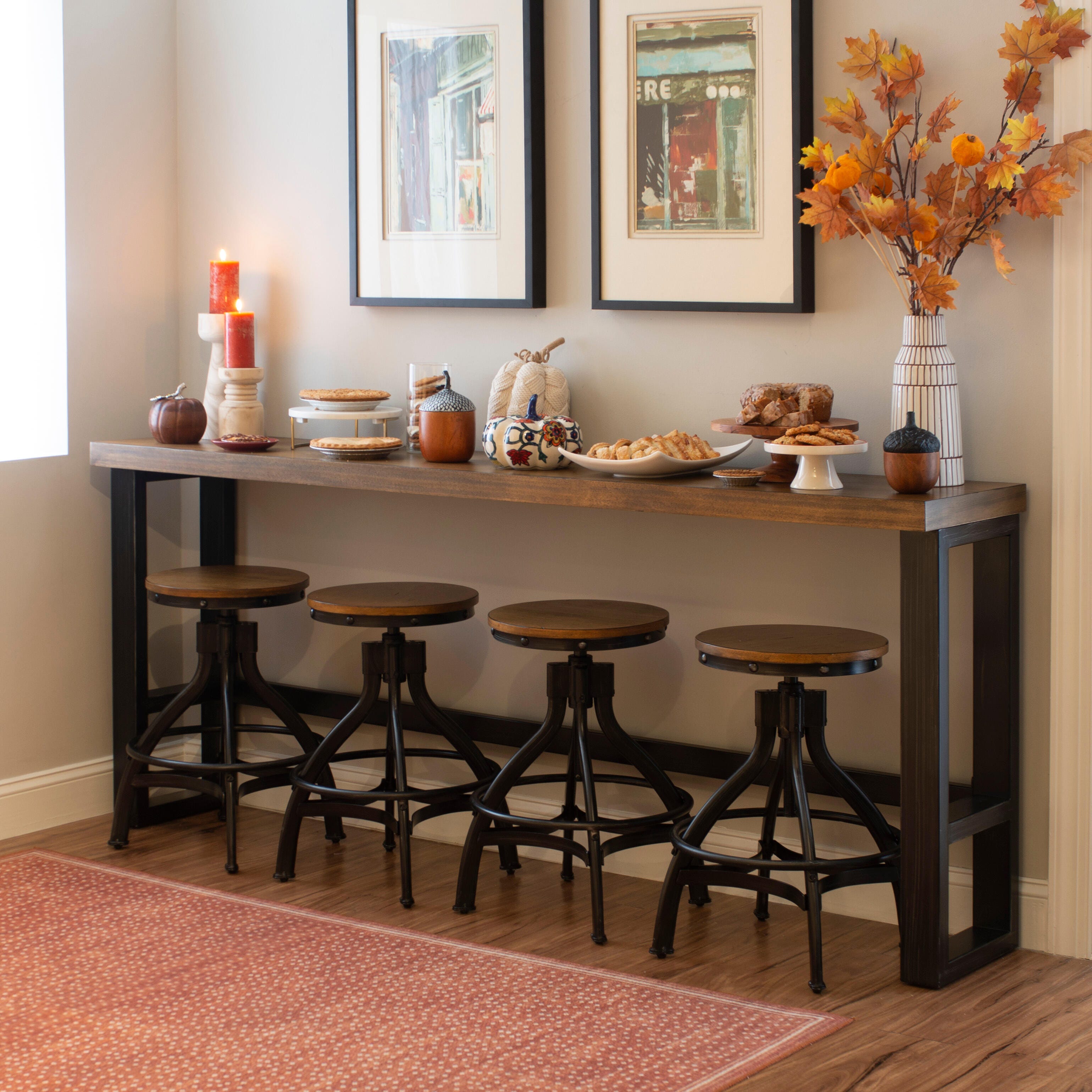 Linon Lawson Console Table, , large
