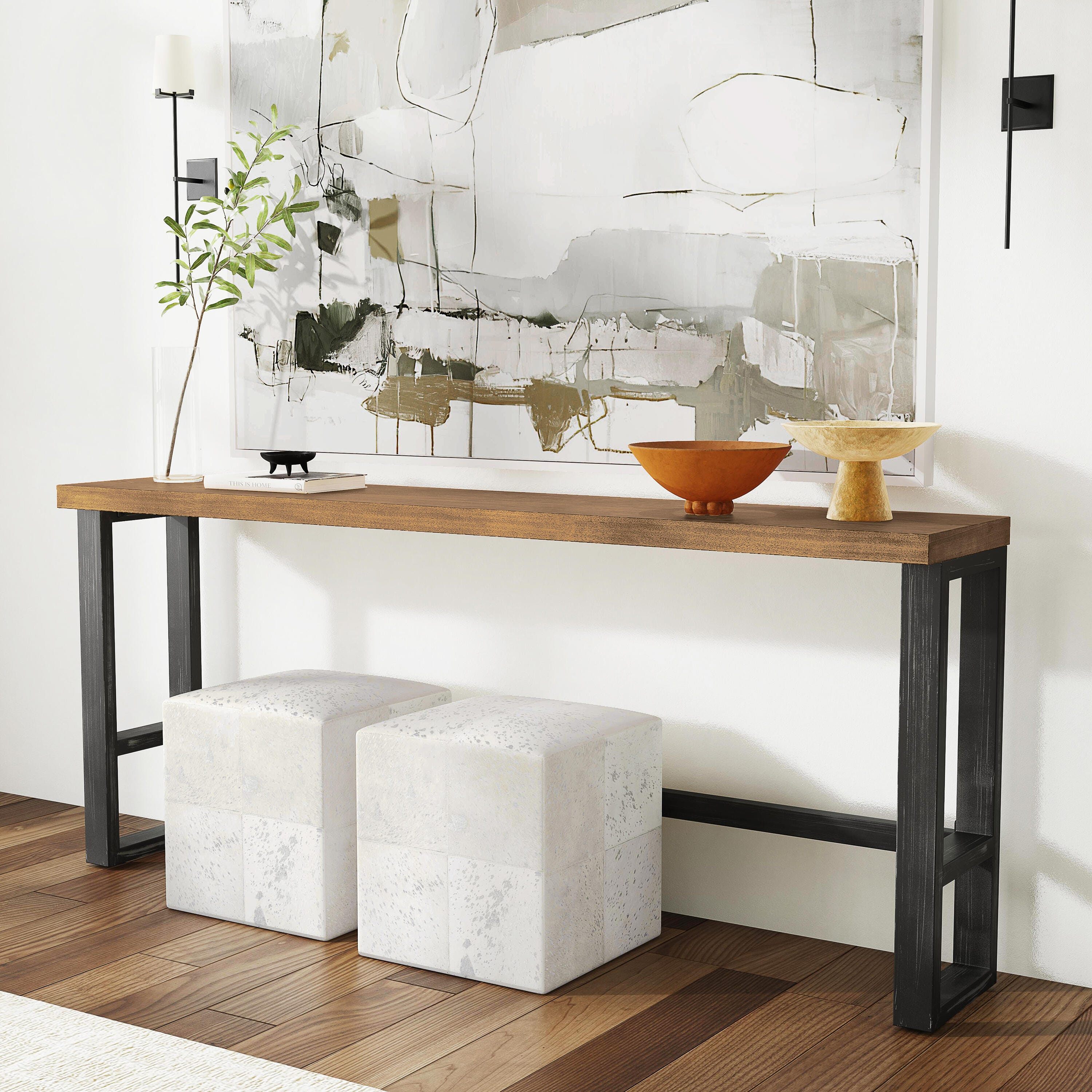 Linon Lawson Console Table, , large
