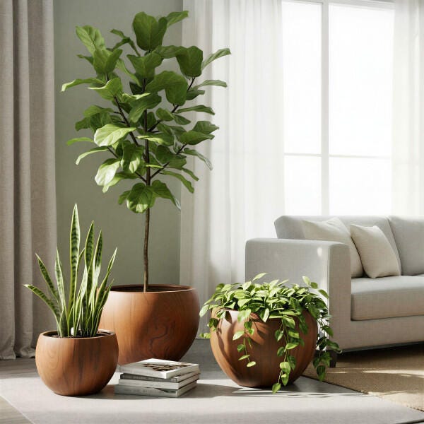 Storied Home Planter (Set of 3), , rollover