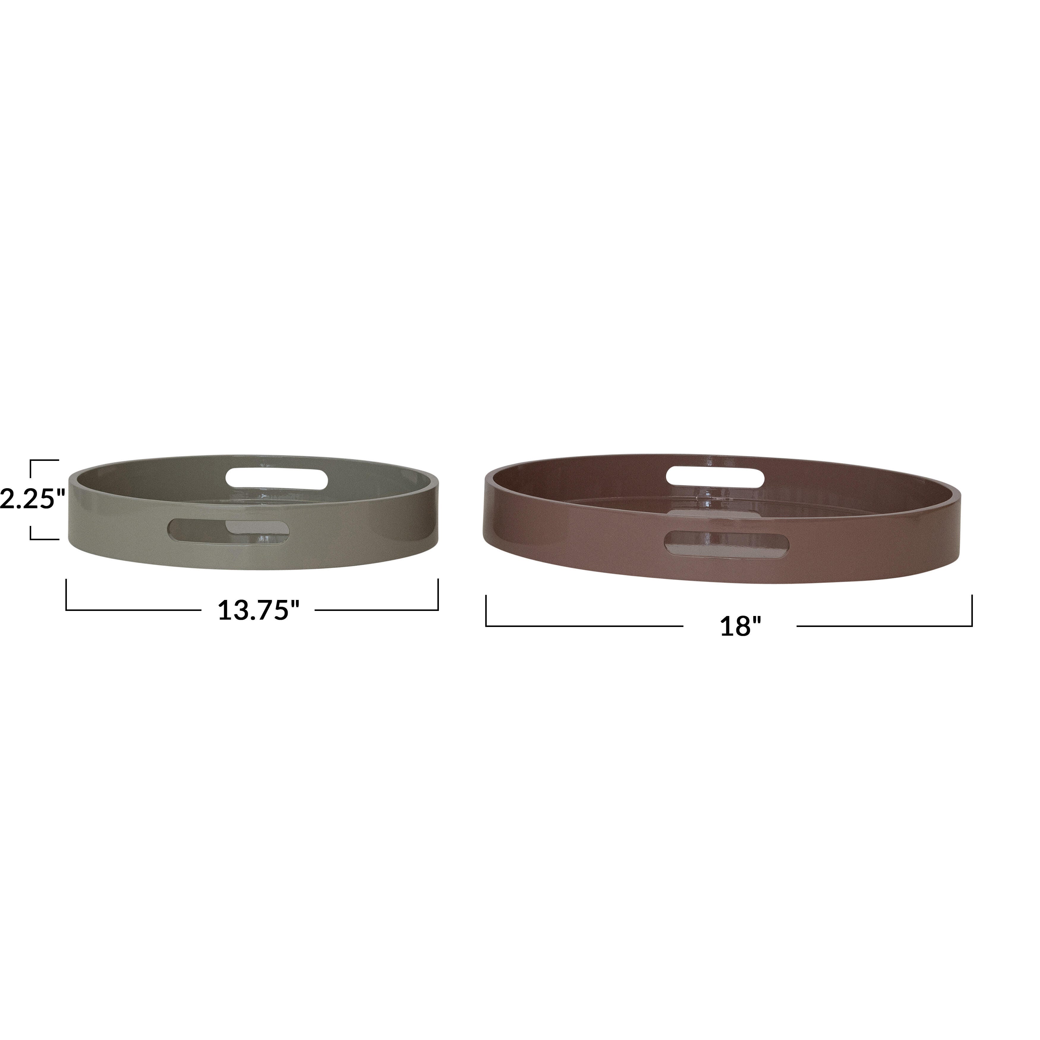 Storied Home Decorative Tray Set, , large