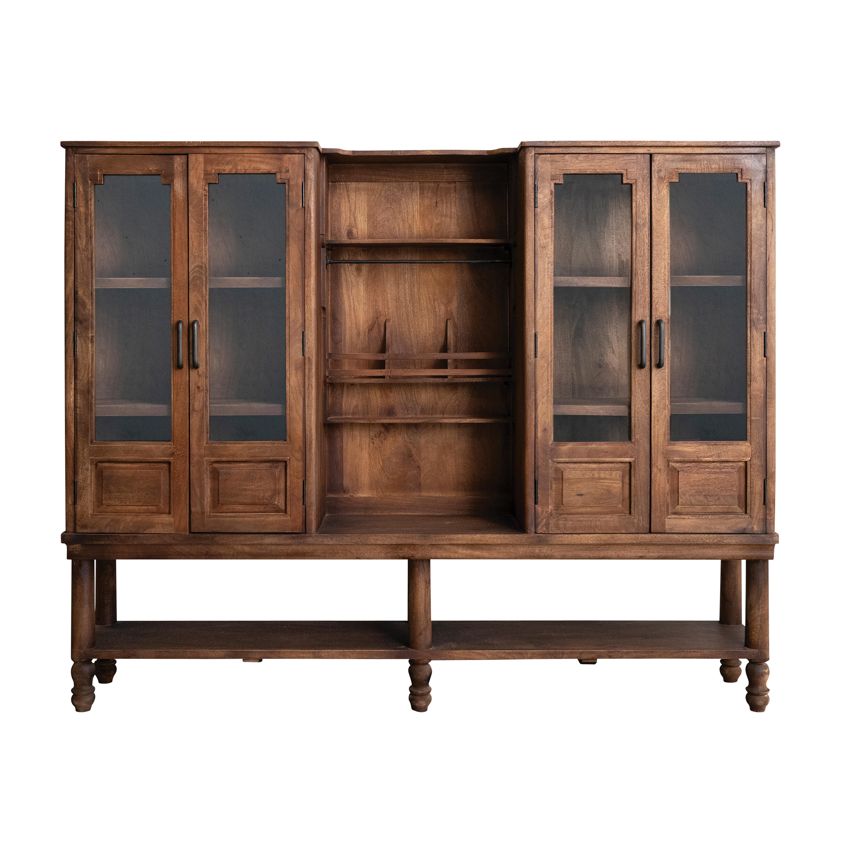 Storied Home Textured 15" Accent Cabinet, , large
