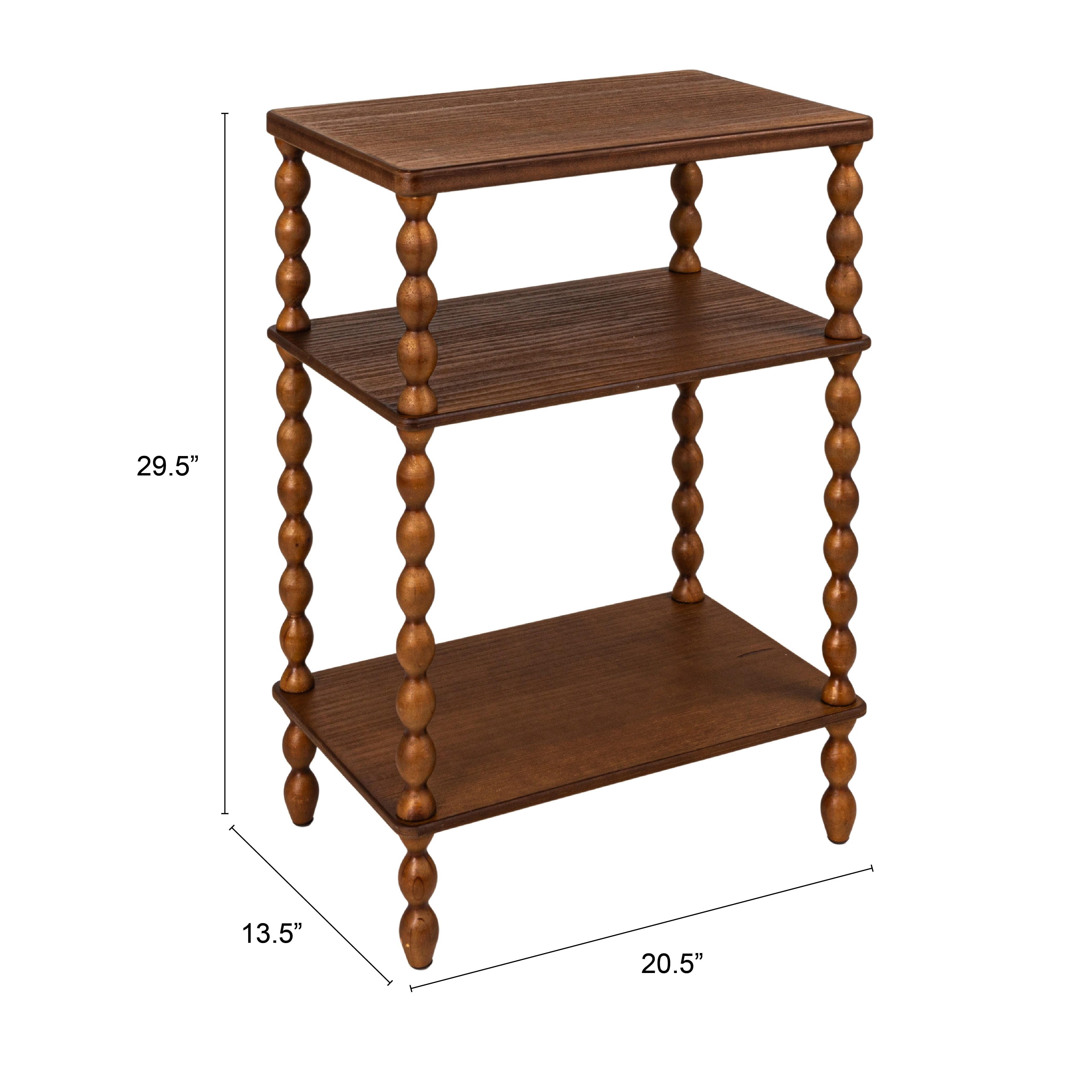 Storied Home Rectangular Accent Table, , large