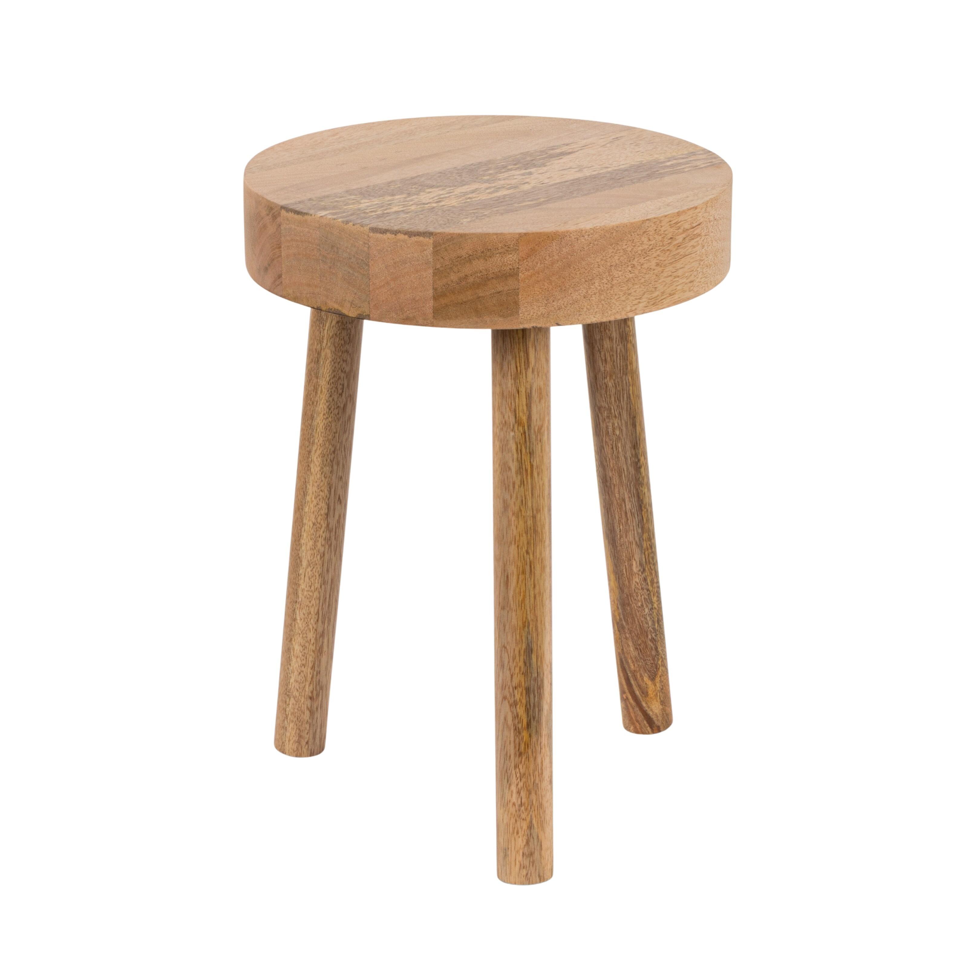 Storied Home Solid Stool, , large